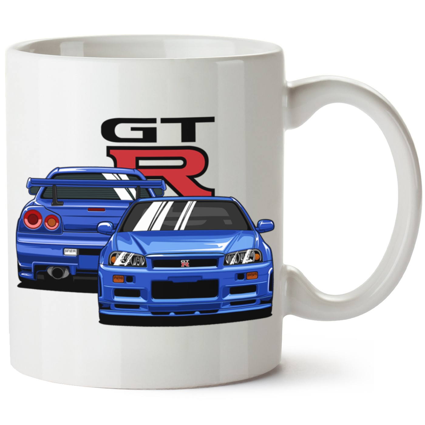 Nissan R34 Baskılı Porselen Kupa Bardak