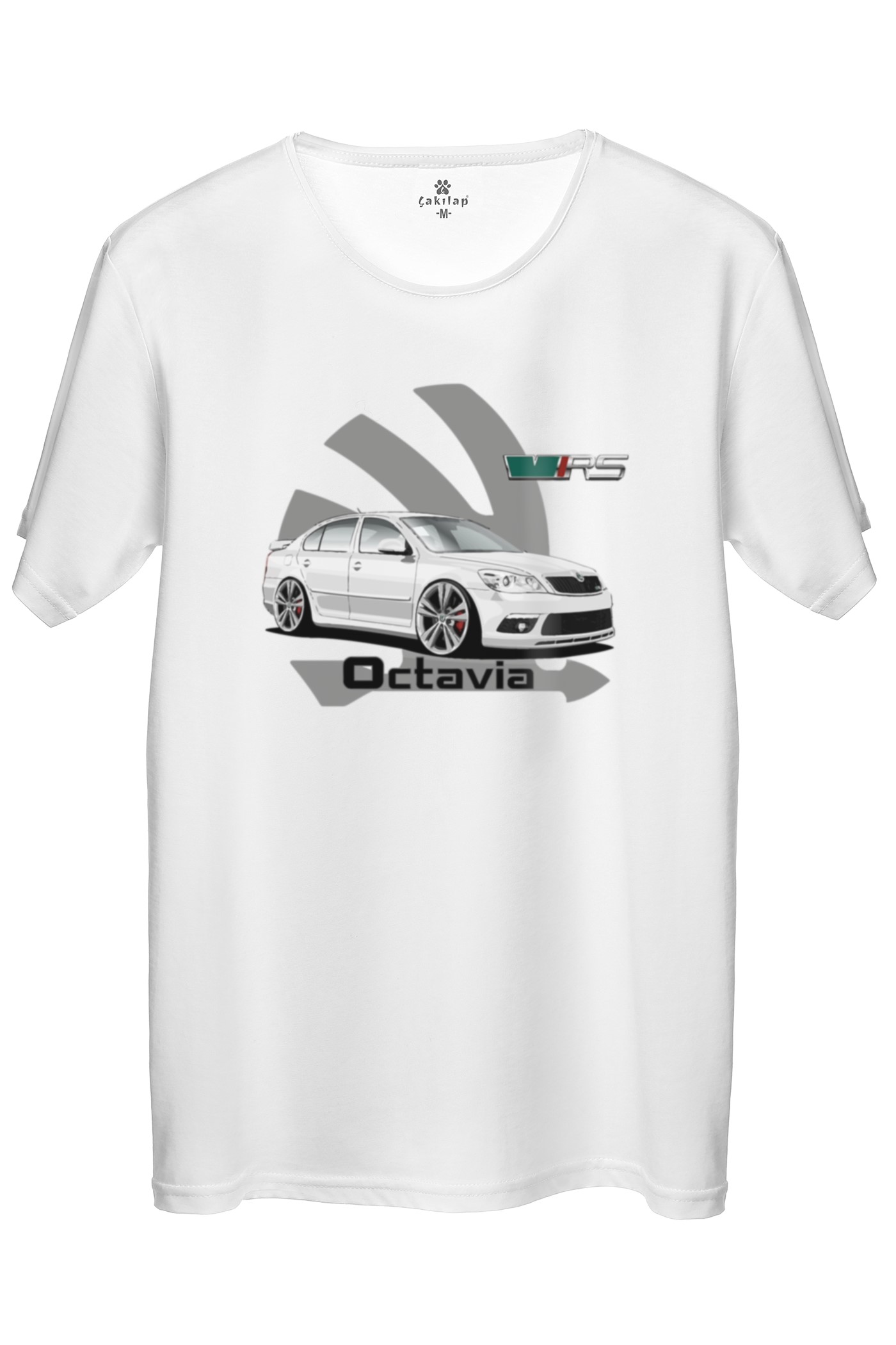 Skoda OctaviaA6 Baskılı Regular Tişört