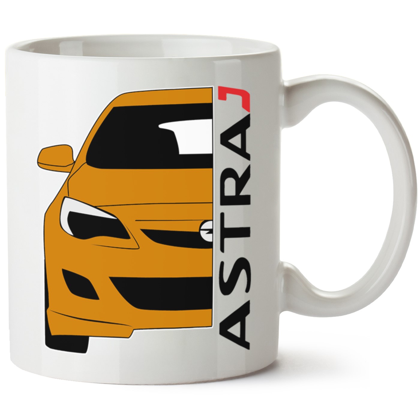 Opel Astra J Baskılı Porselen Kupa Bardak