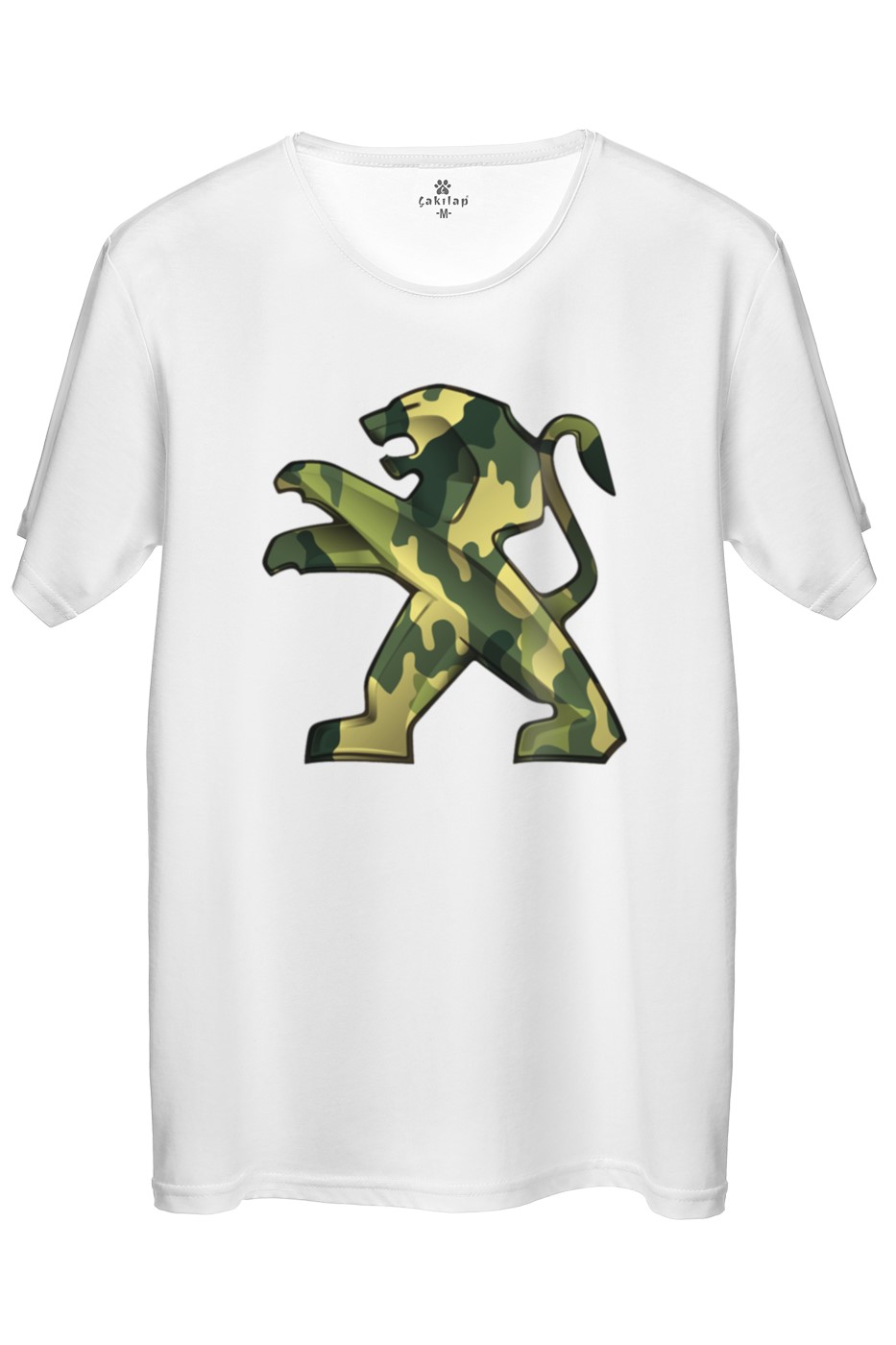 Peugeot Logo Baskılı Regular Tişört