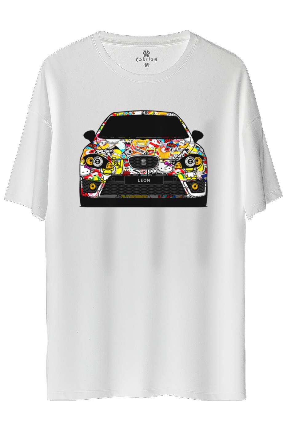 Seat Leon Mk2 Baskılı Oversize Tişört