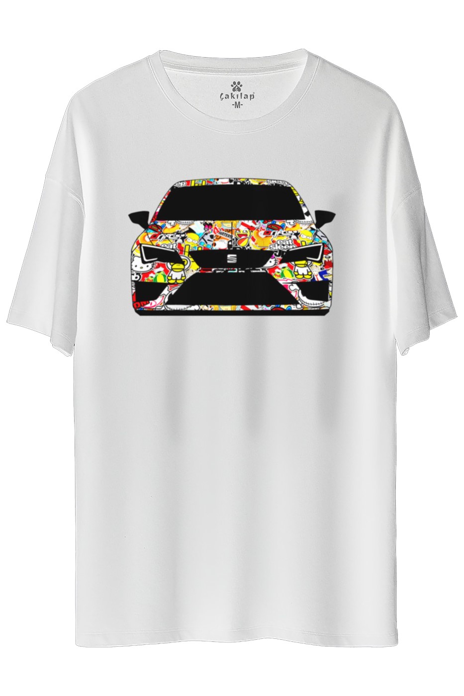 Seat Leon Mk3 Baskılı Oversize Tişört