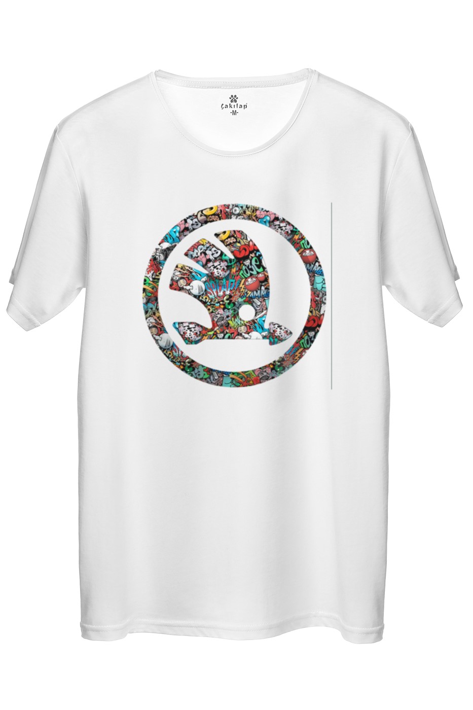 Skoda Logo Baskılı Regular Tişört