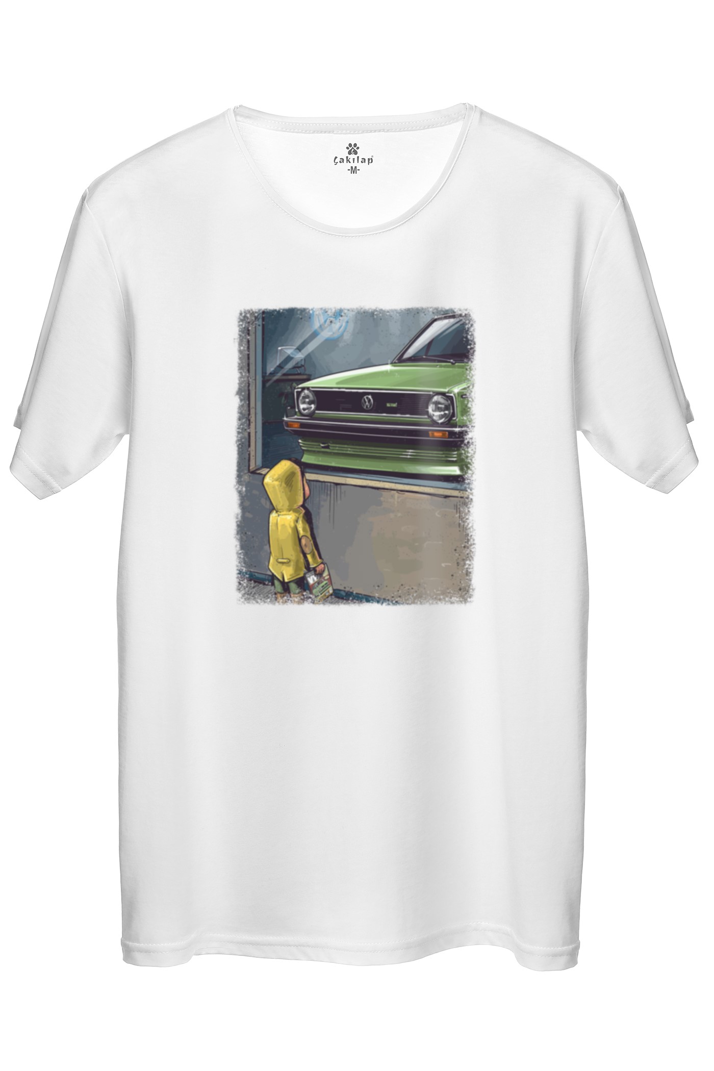 Vw Golf 1 Baskılı Regular Tişört