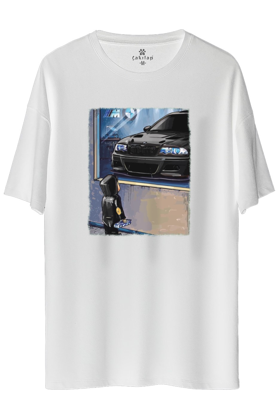 Bmw E46 Baskılı Oversize Tişört