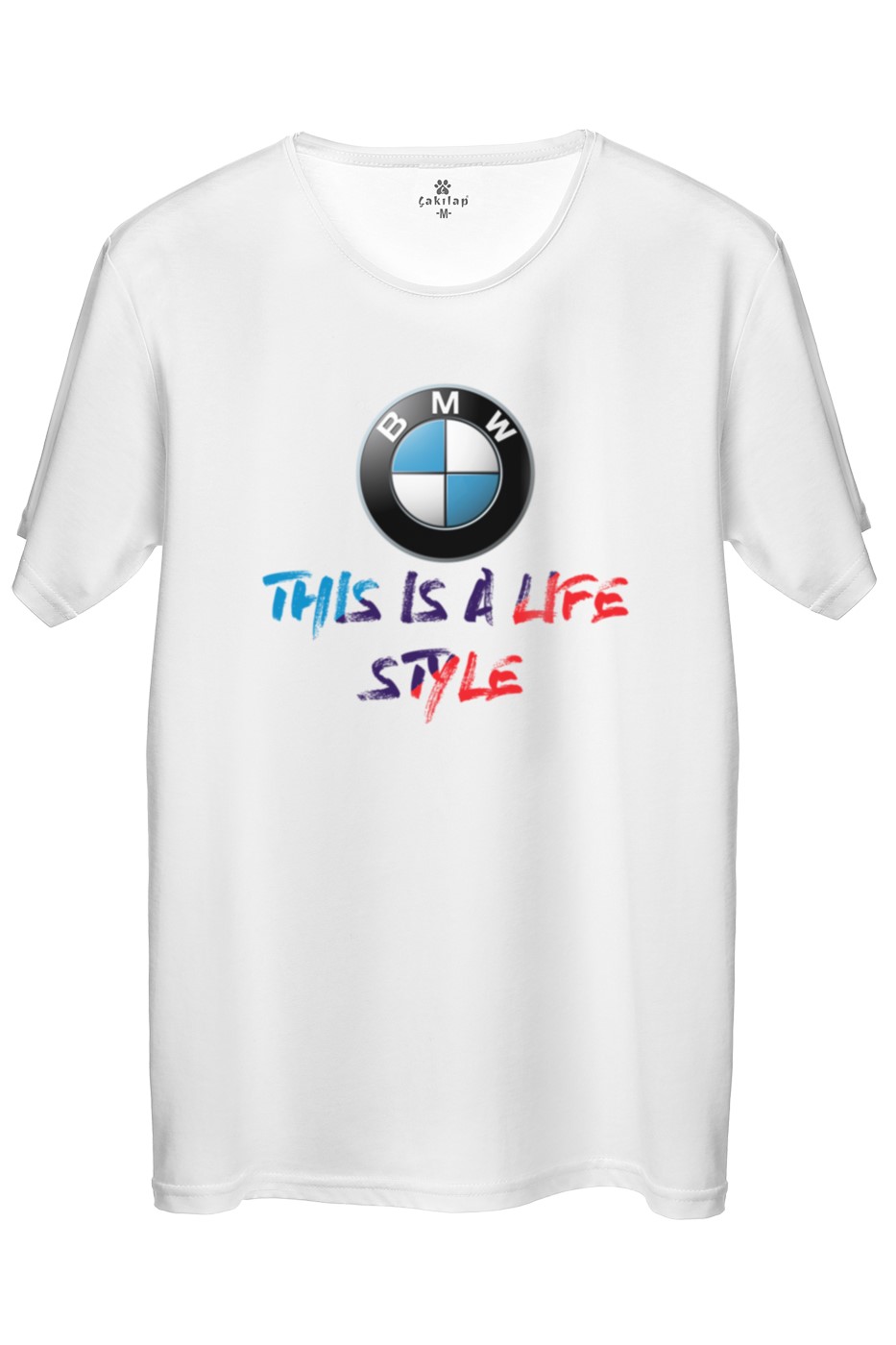 Bmw Logo Baskılı Regular Tişört