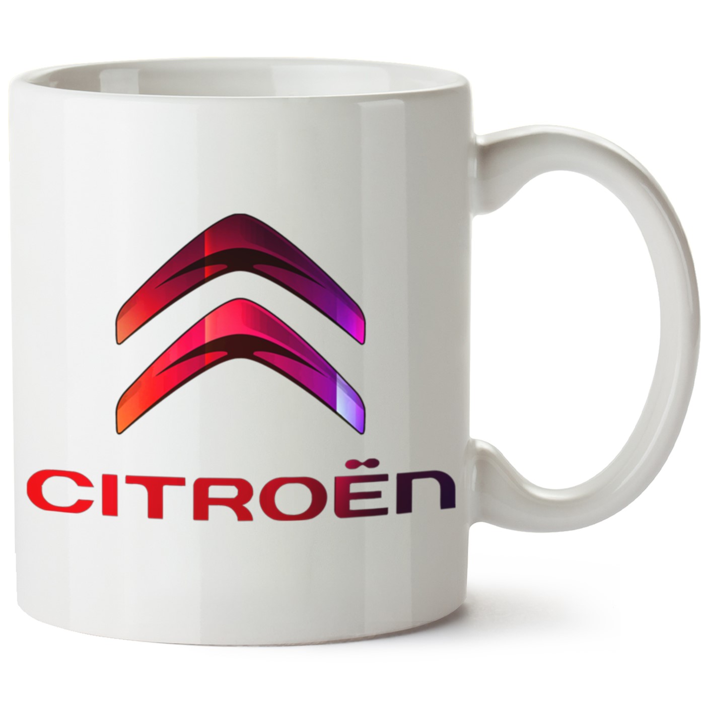 Citroen Logo Baskılı Porselen Kupa Bardak