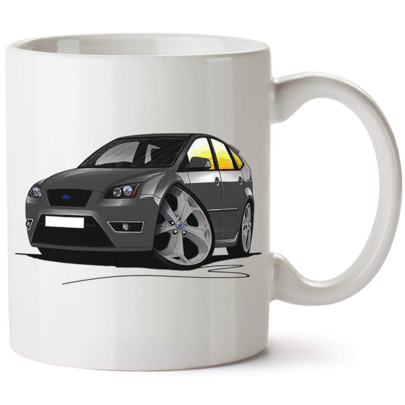 Ford Focus Mk2 Baskılı Porselen Kupa Bardak