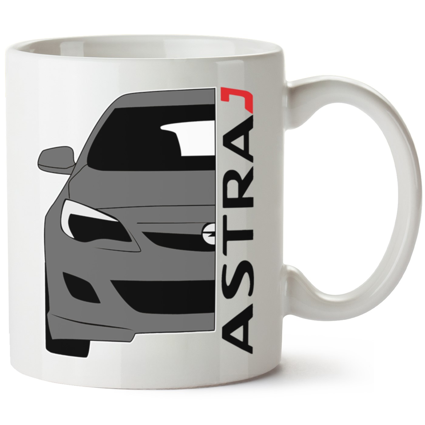 Opel Astra J Baskılı Porselen Kupa Bardak