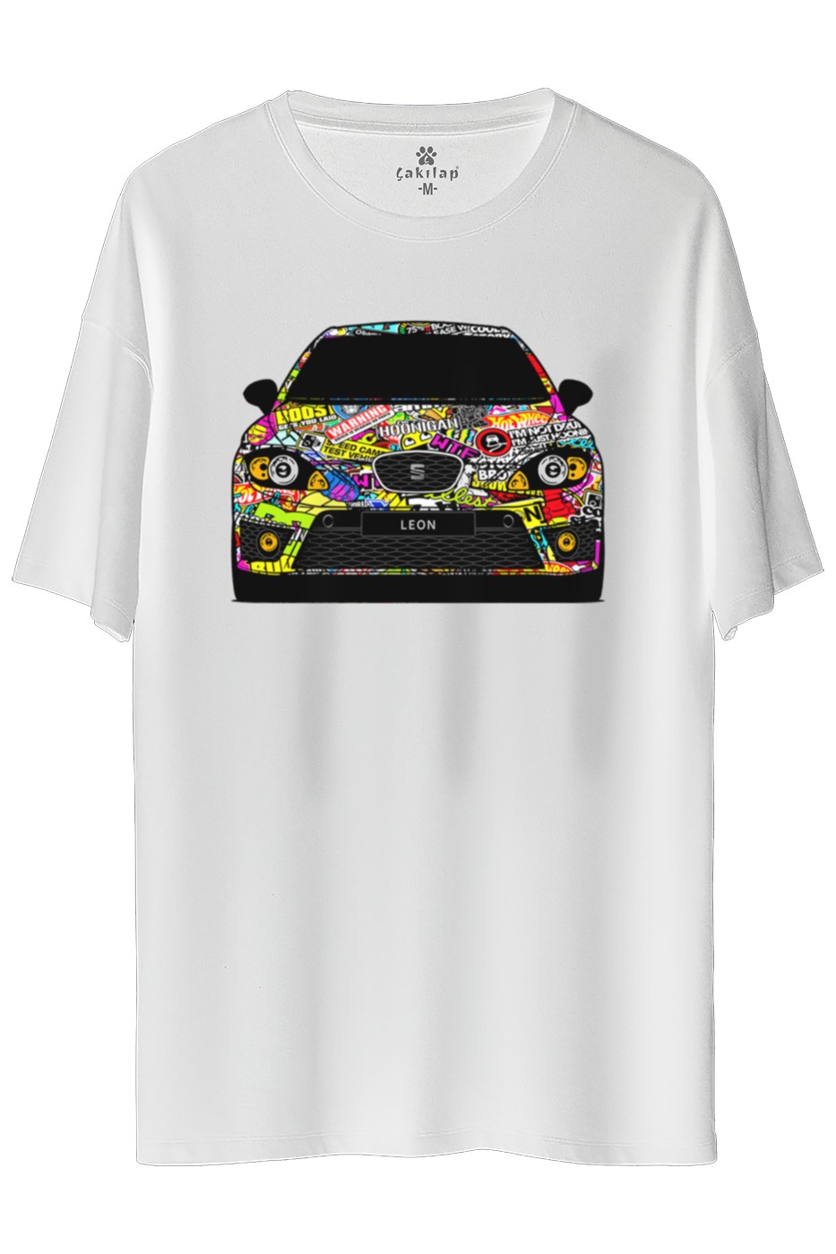 Seat Leon Mk2 Baskılı Oversize Tişört