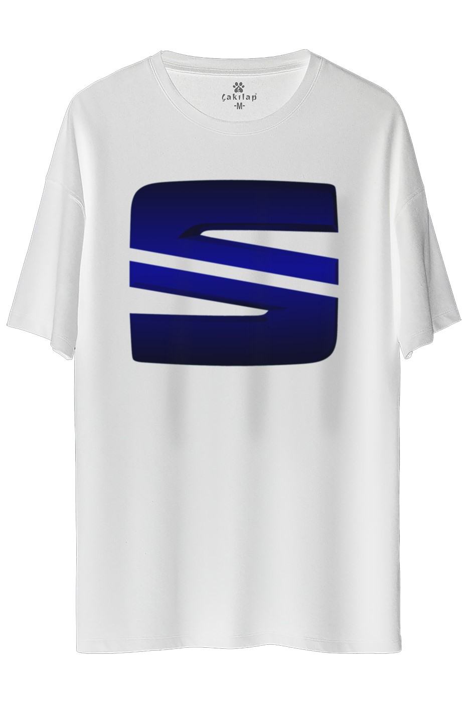 Seat Logo Baskılı Oversize Tişört