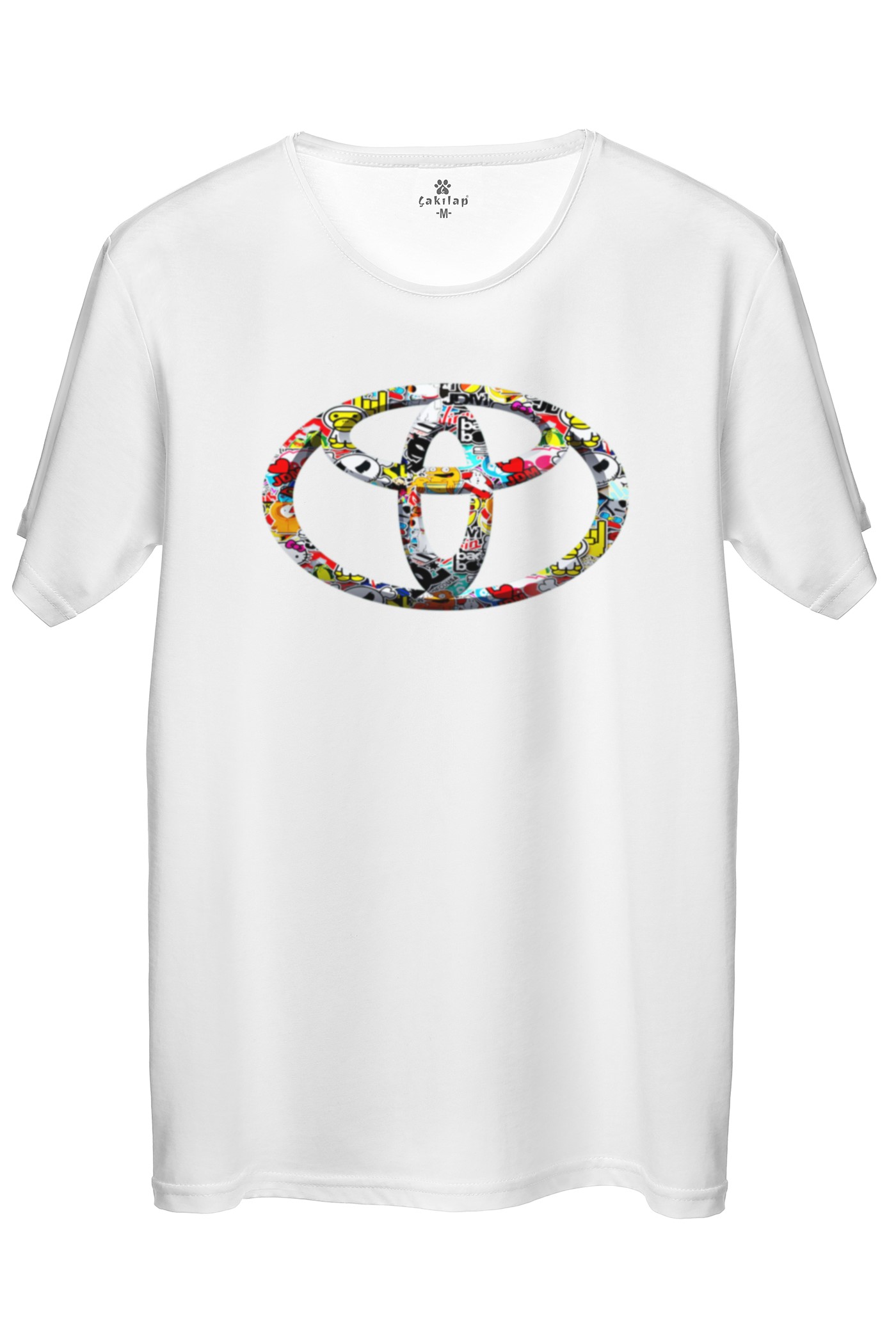 Toyota Logo Baskılı Regular Tişört