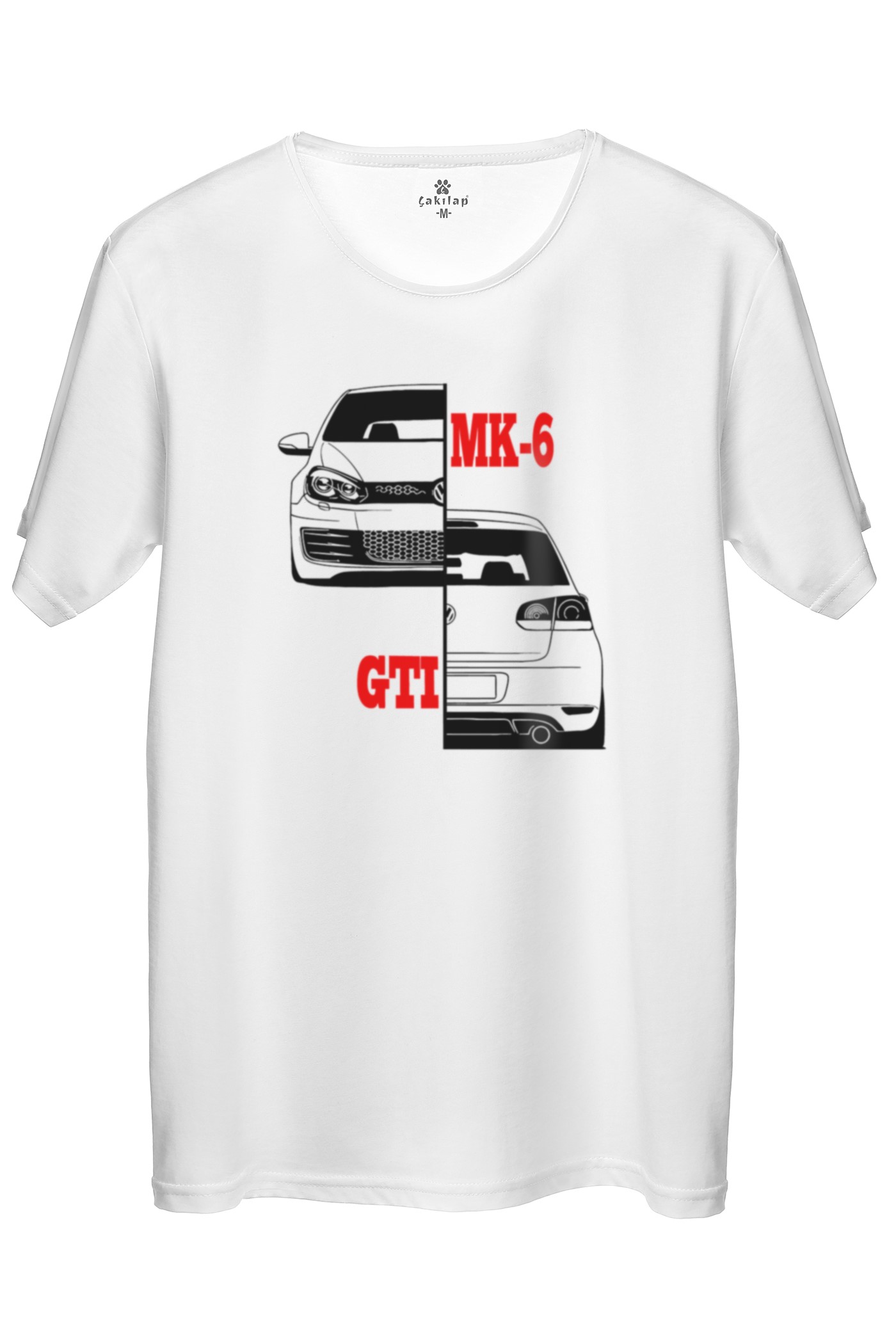 Vw Golf 6 Baskılı Regular Tişört