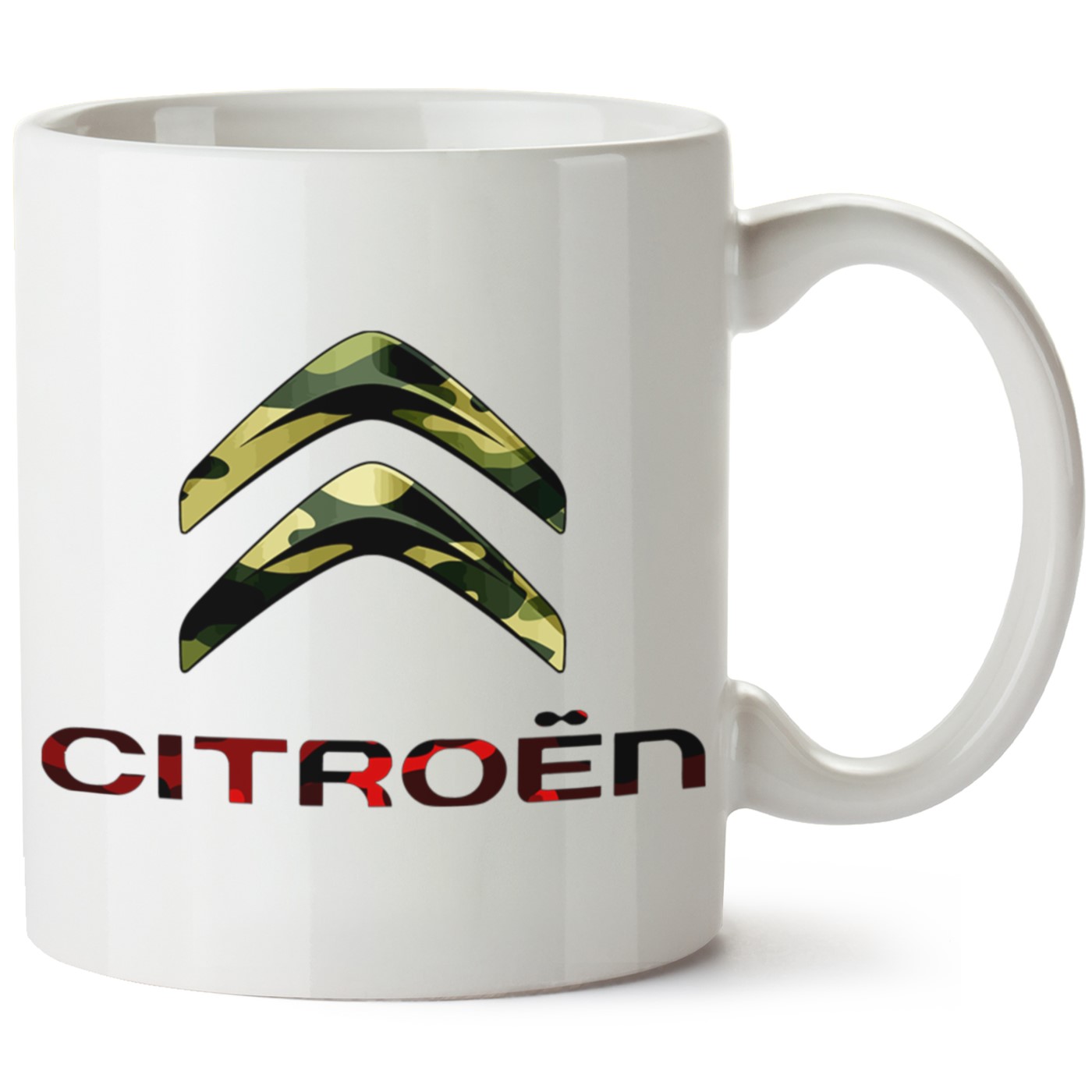 Citroen Logo Baskılı Porselen Kupa Bardak