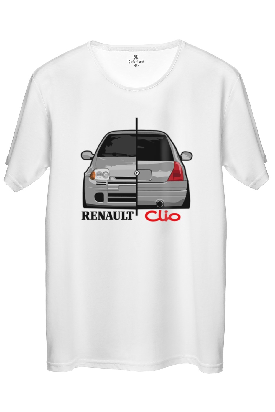 Renault Clio 1 Baskılı Regular Tişört