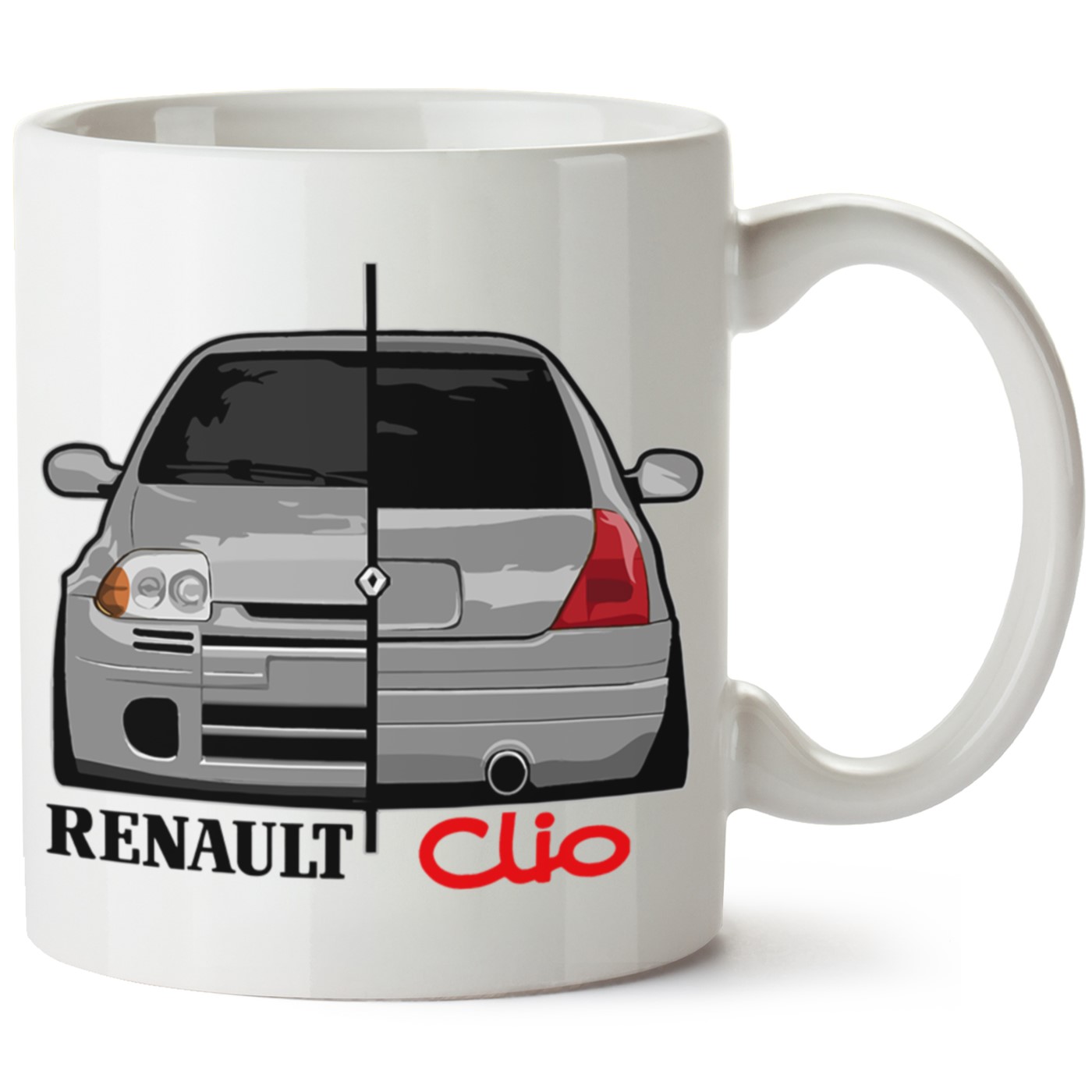 Renault Clio 1 Baskılı Porselen Kupa Bardak