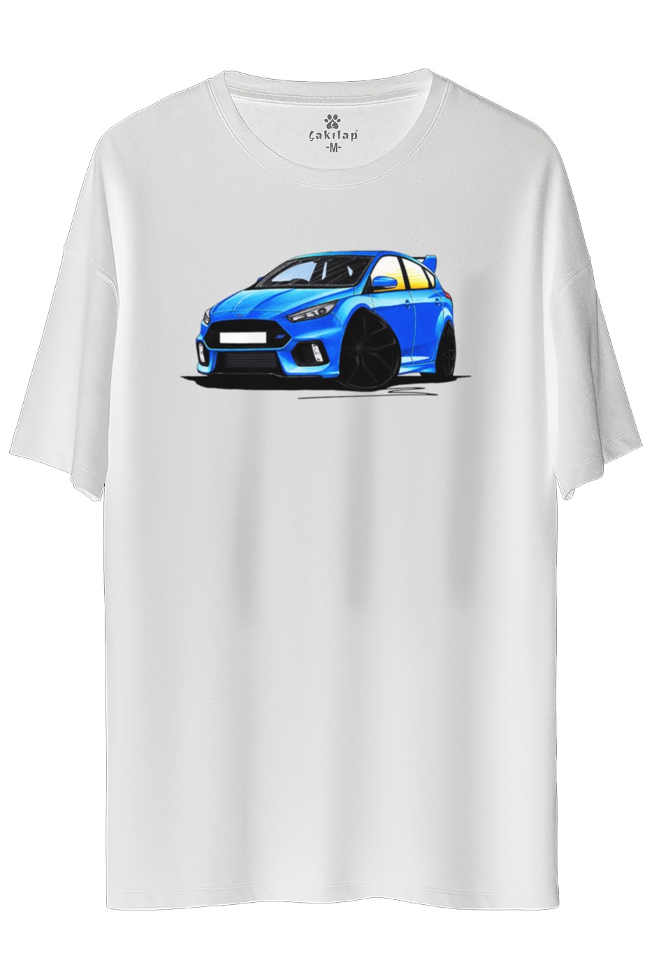 Ford Focus Mk3 Baskılı Oversize Tişört