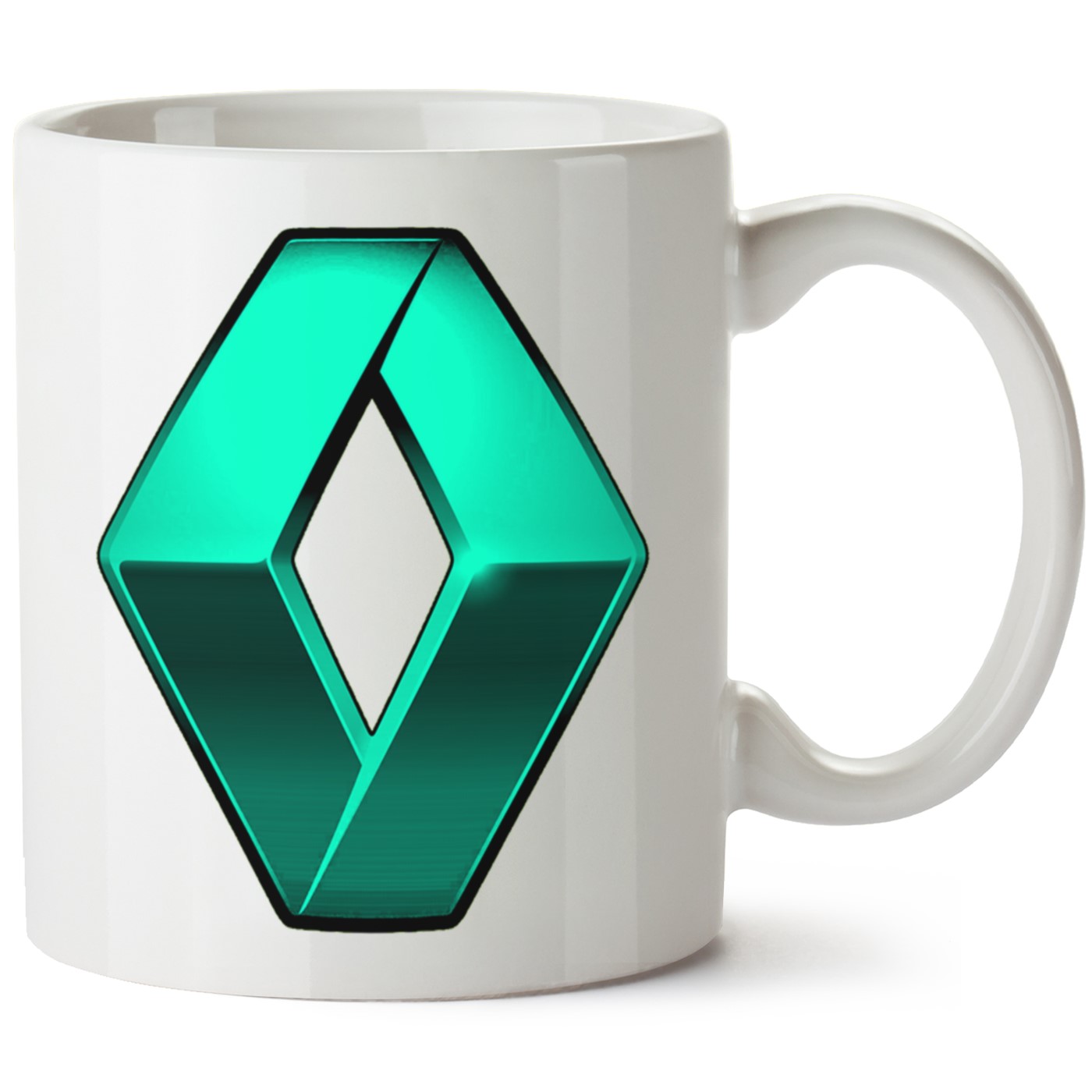 Renault Logo Baskılı Porselen Kupa Bardak