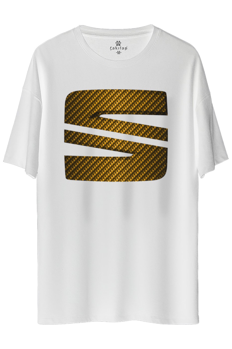 Seat Logo Baskılı Oversize Tişört