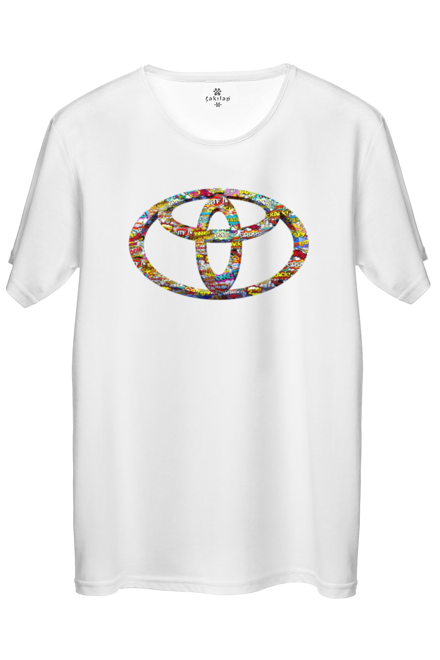 Toyota Logo Baskılı Regular Tişört