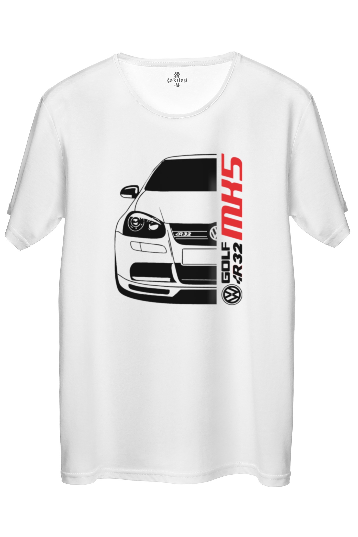 Vw Golf 5 Baskılı Regular Tişört