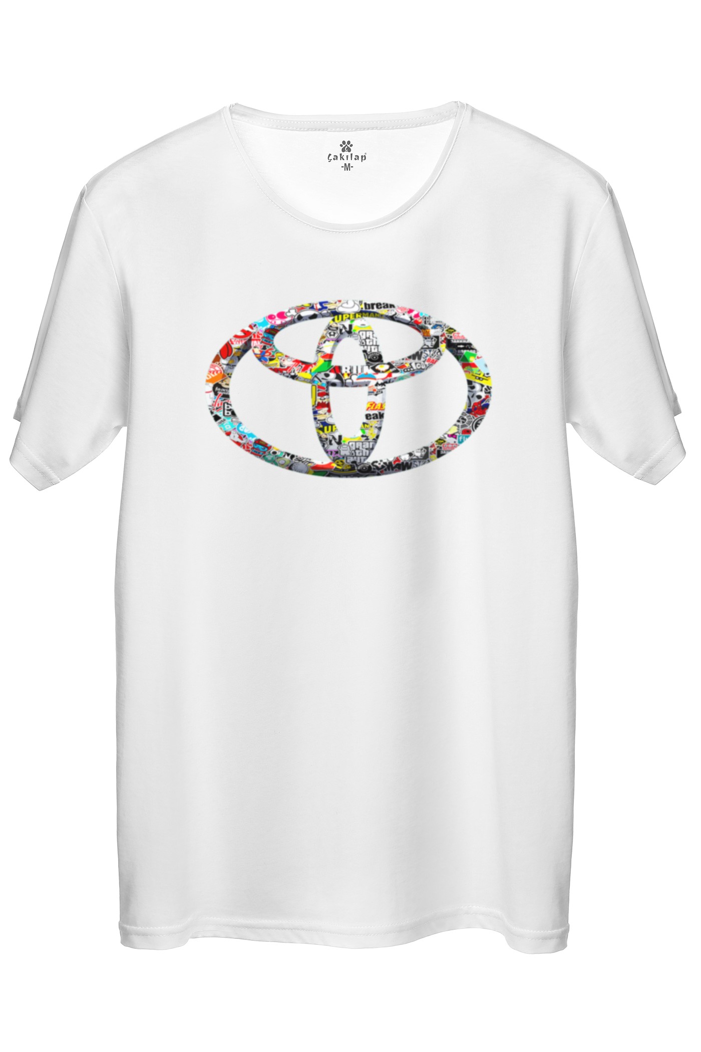 Toyota Logo Baskılı Regular Tişört