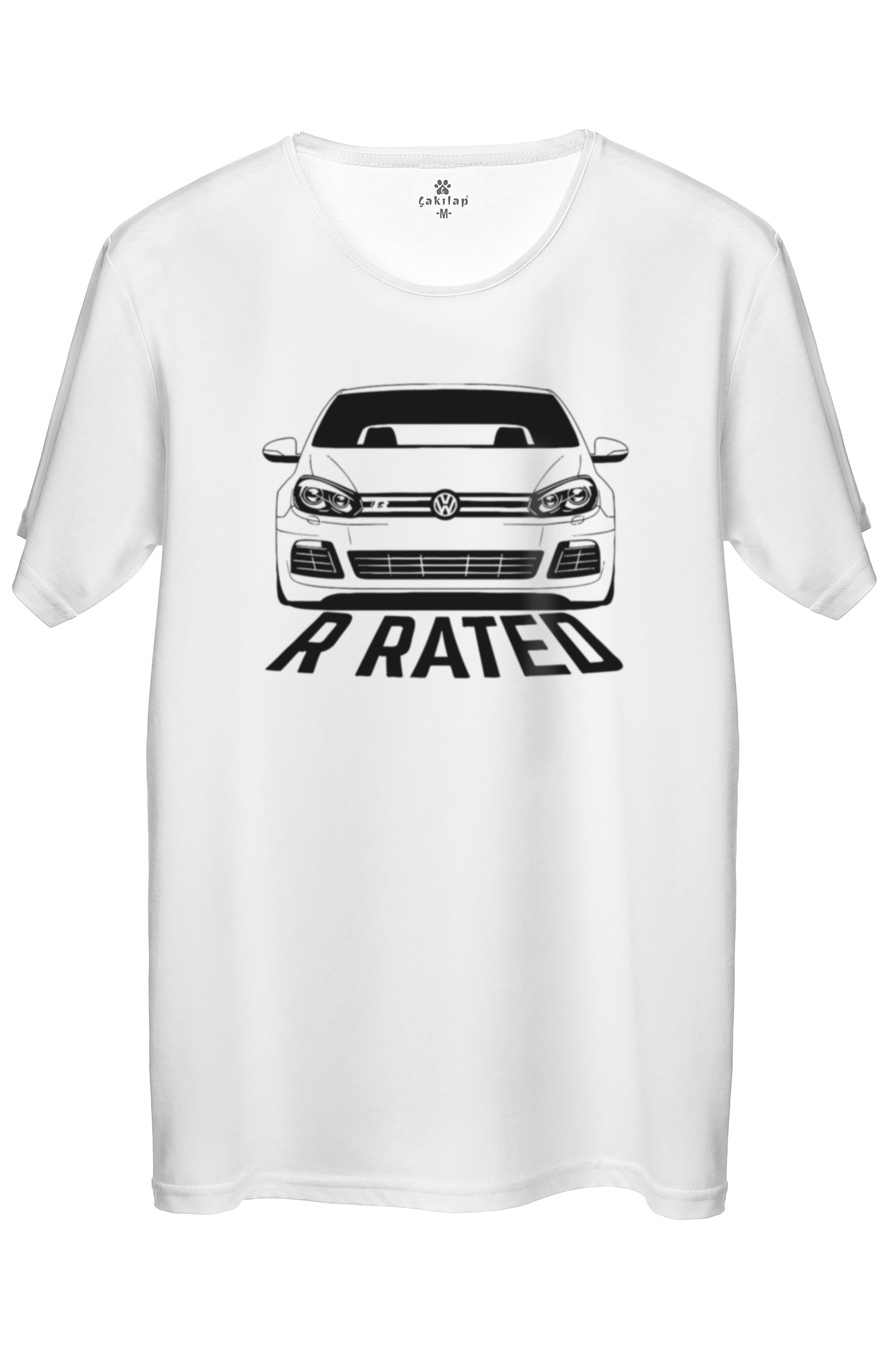 Vw Golf 6 Baskılı Regular Tişört