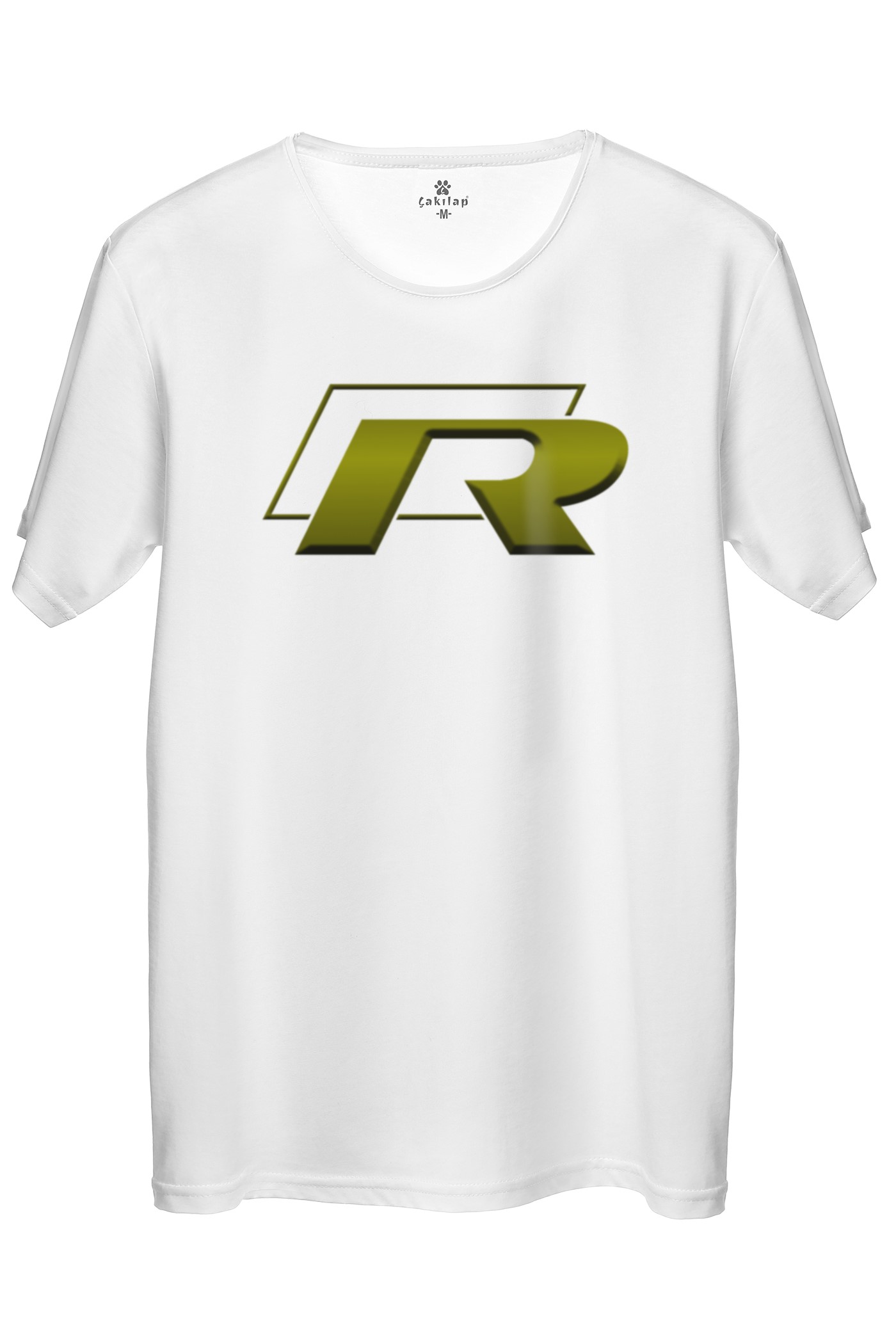 Vw R Logo Baskılı Regular Tişört