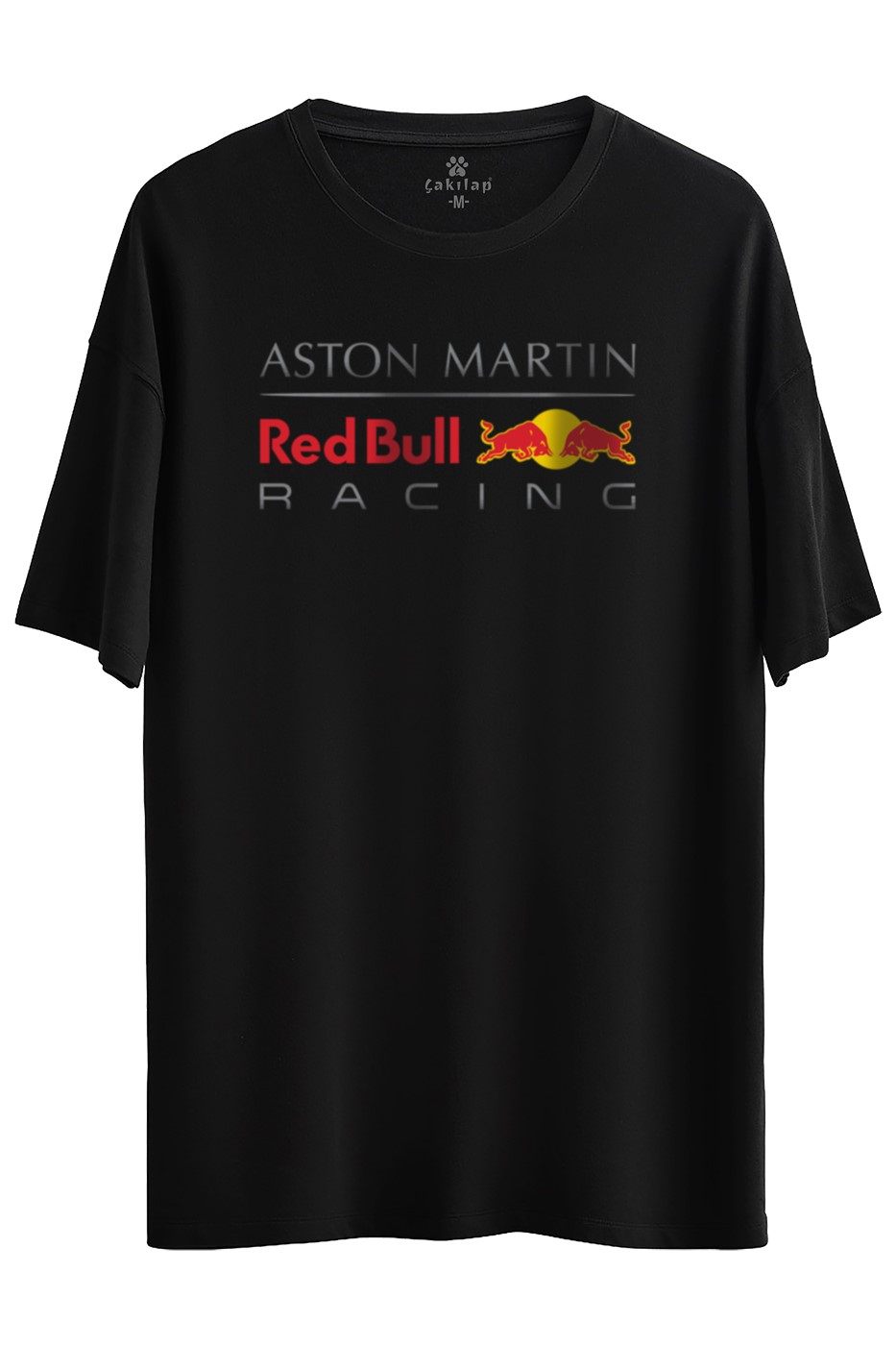 Aston Martin Racing Baskılı Oversize Tişört