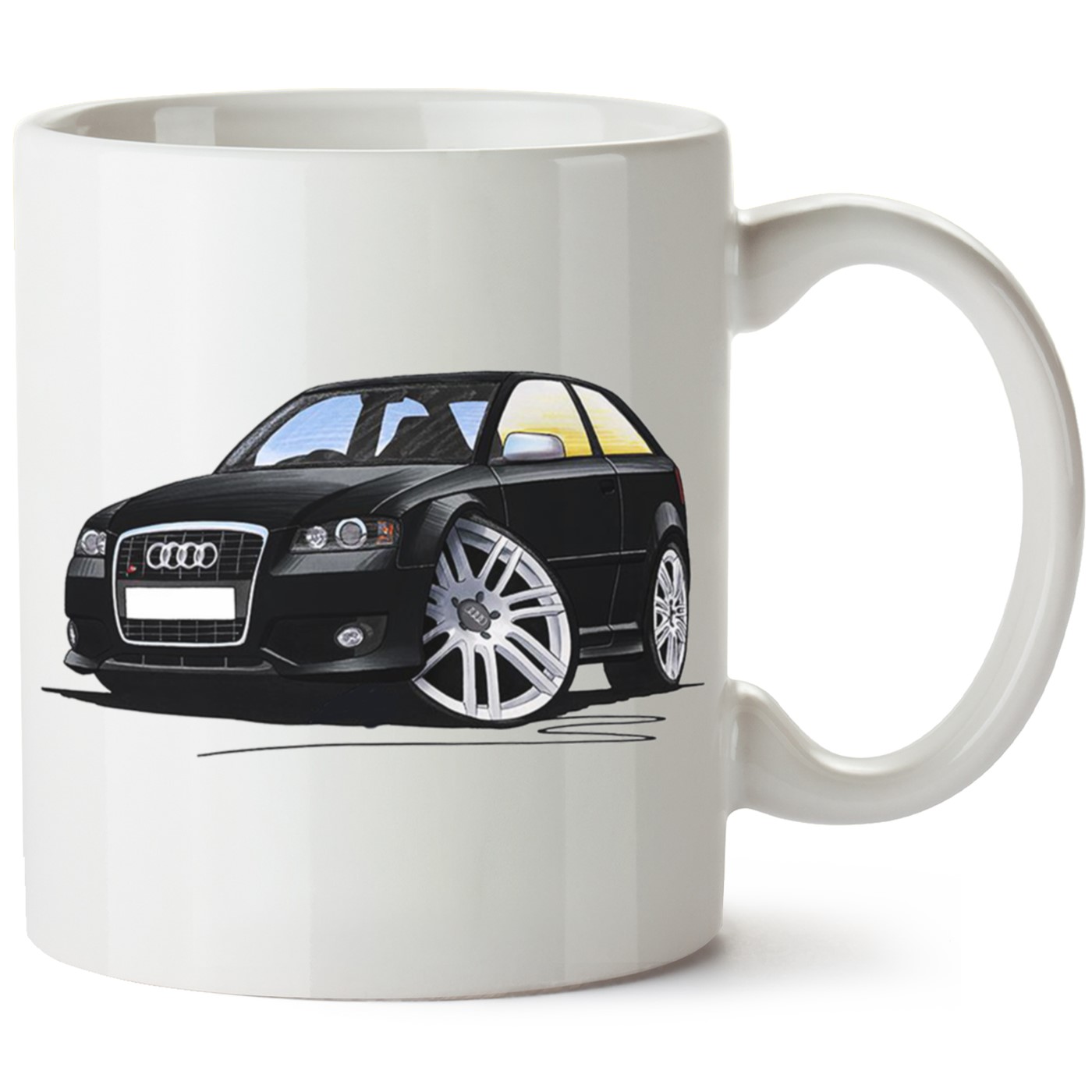 Audi A3 Mk2 Baskılı Porselen Kupa Bardak