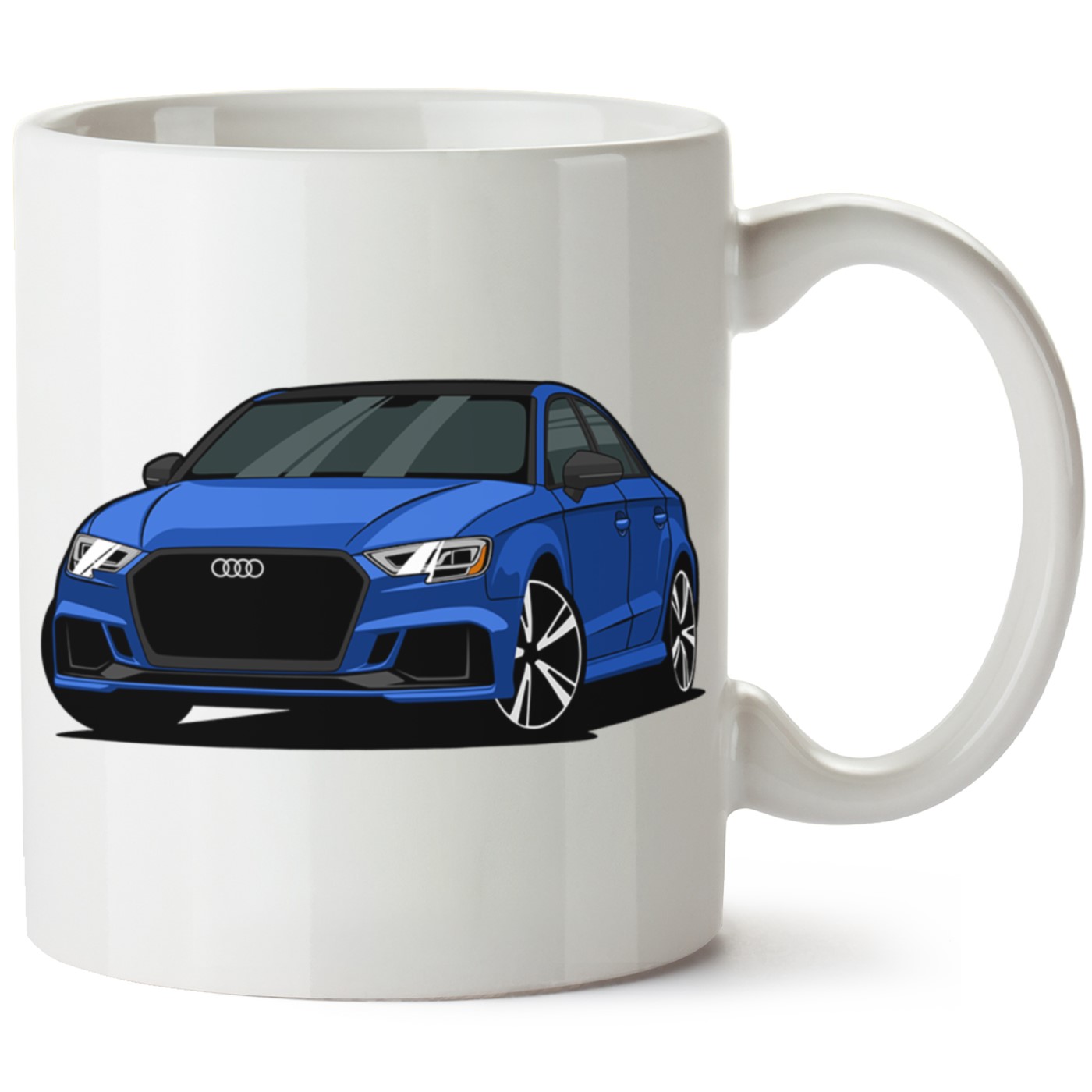 Audi A3 Mk3 Baskılı Porselen Kupa Bardak