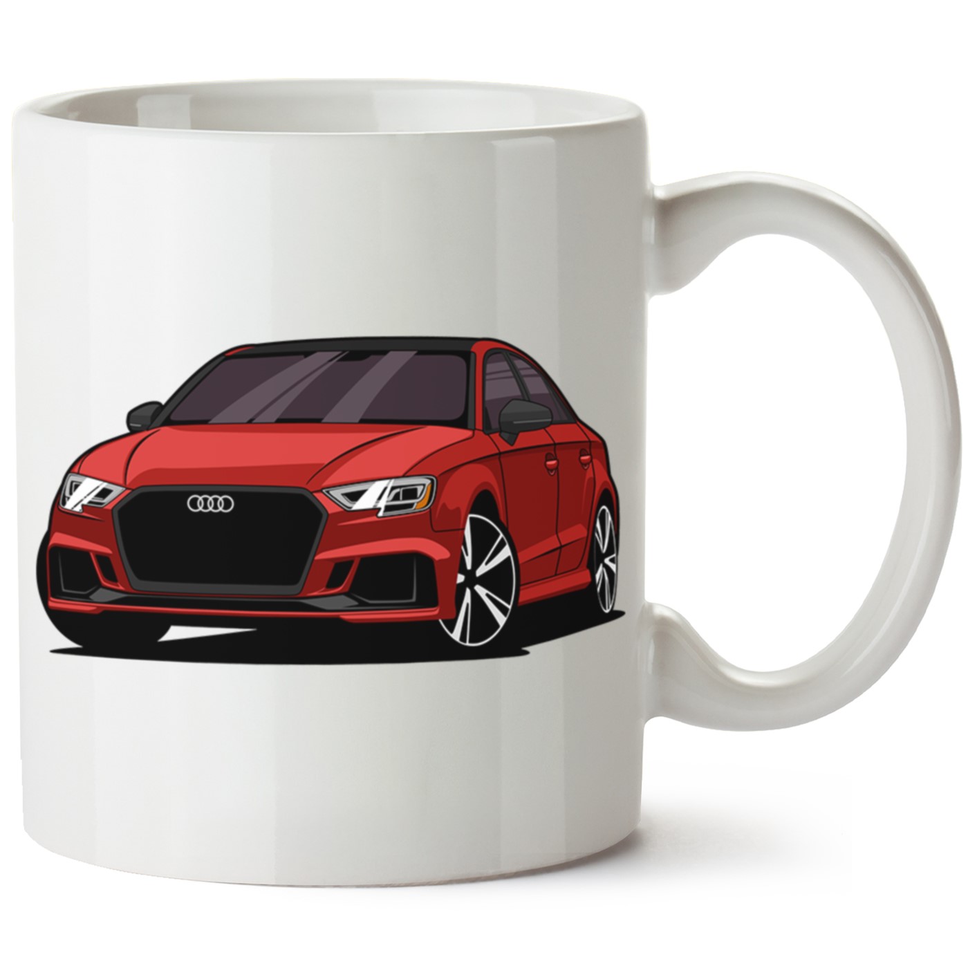 Audi A3 Mk3 Baskılı Porselen Kupa Bardak