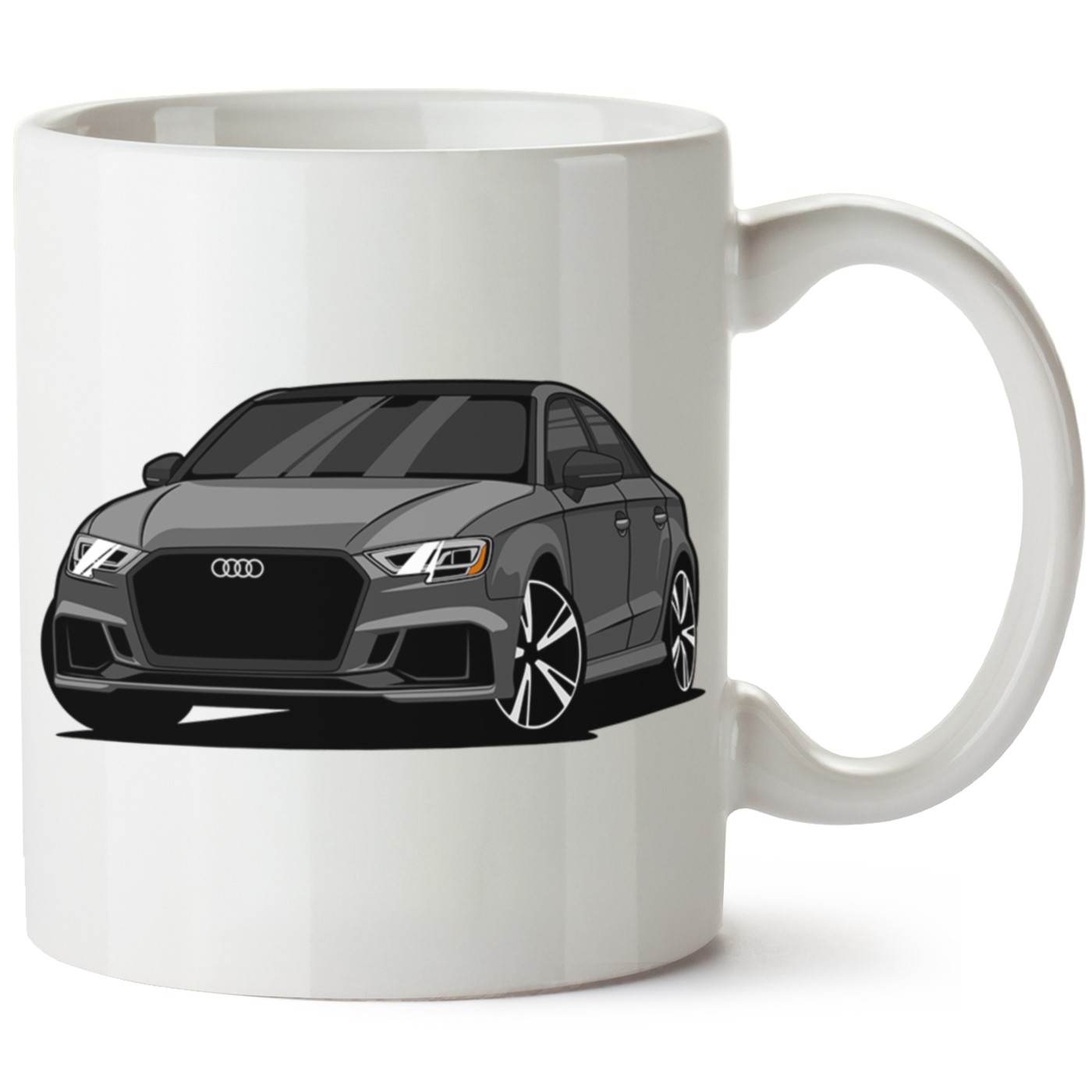 Audi A3 Mk3 Baskılı Porselen Kupa Bardak