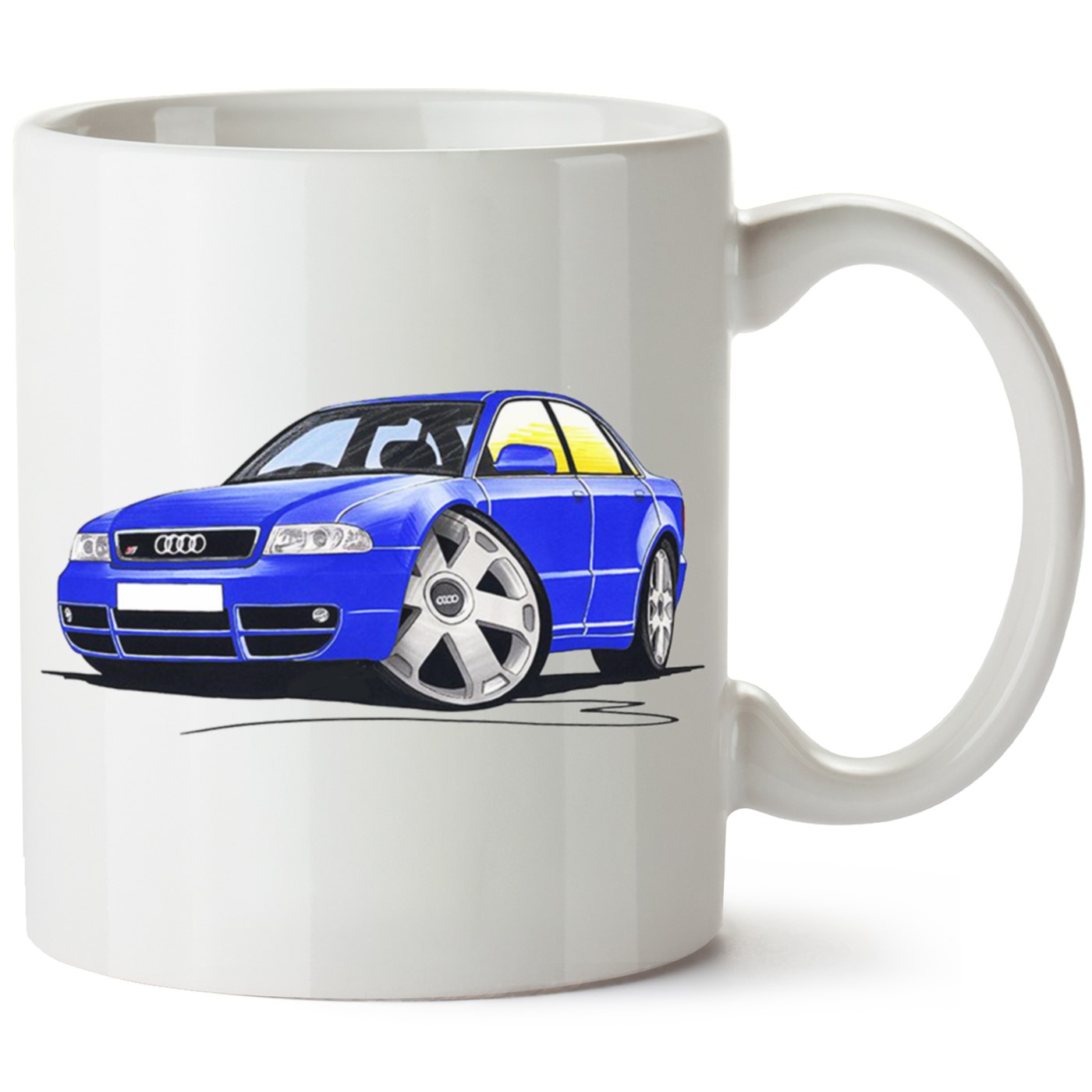 Audi A4 Mk1 Baskılı Porselen Kupa Bardak