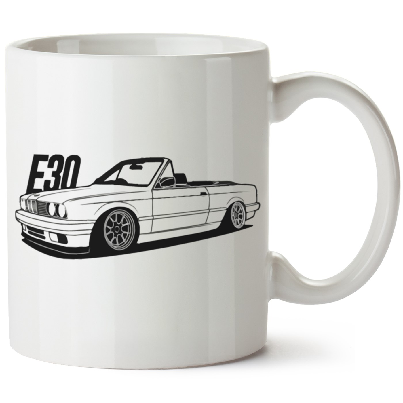 Bmw E30 Baskılı Porselen Kupa Bardak