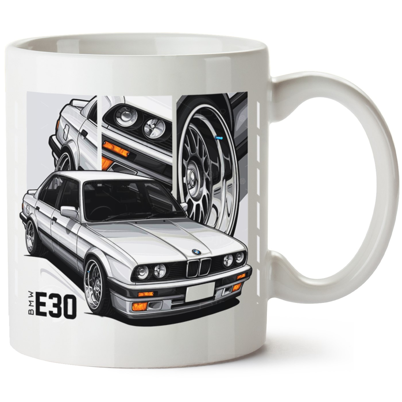 Bmw E30 Baskılı Porselen Kupa Bardak