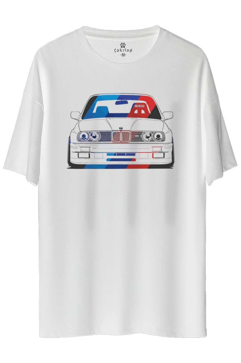 Bmw E30 Baskılı Oversize Tişört
