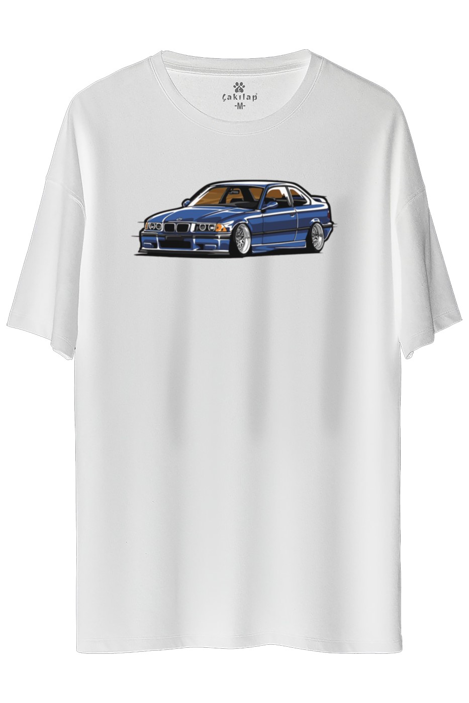 Bmw E36 Baskılı Oversize Tişört
