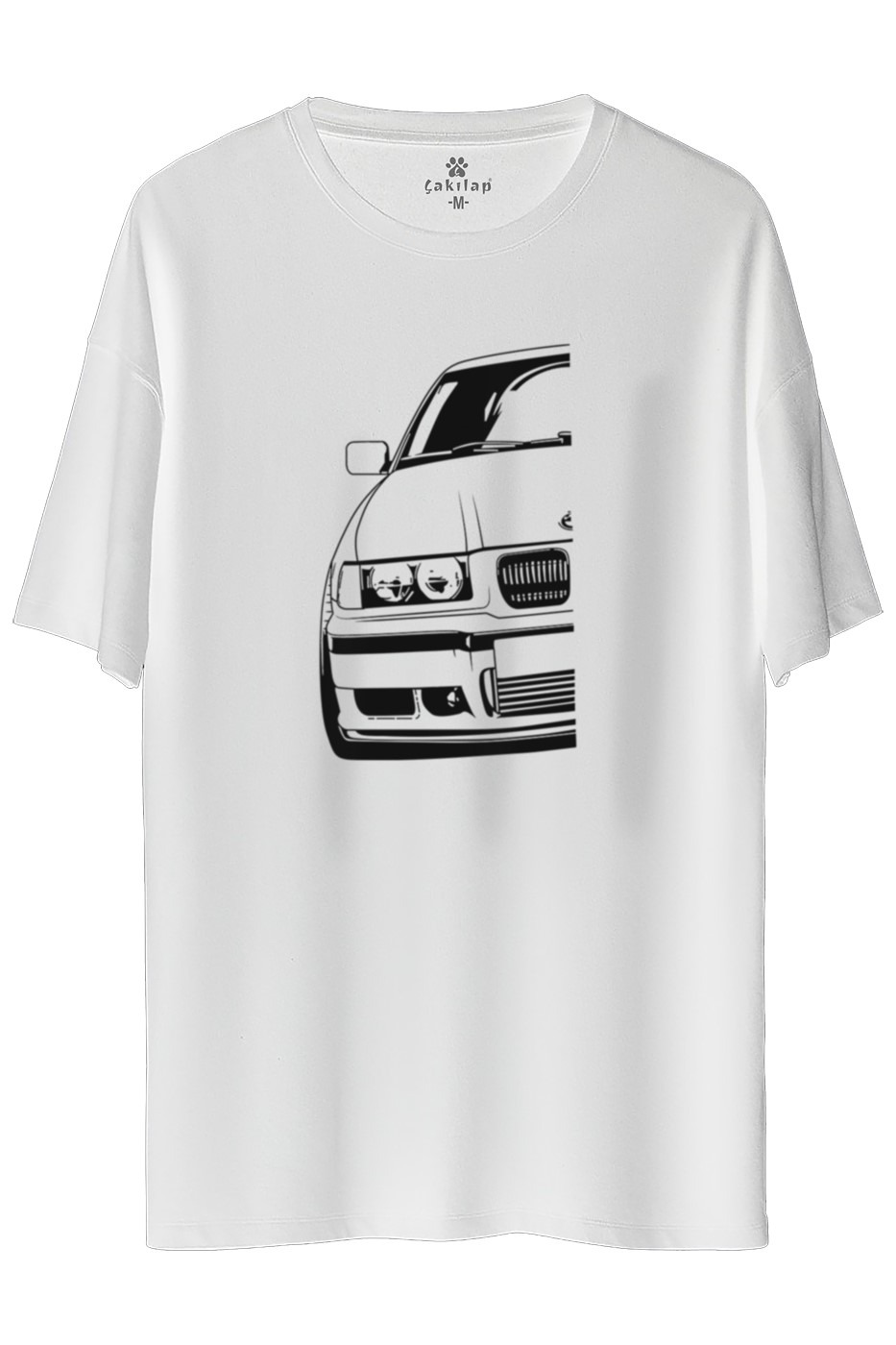 Bmw E36 Baskılı Oversize Tişört