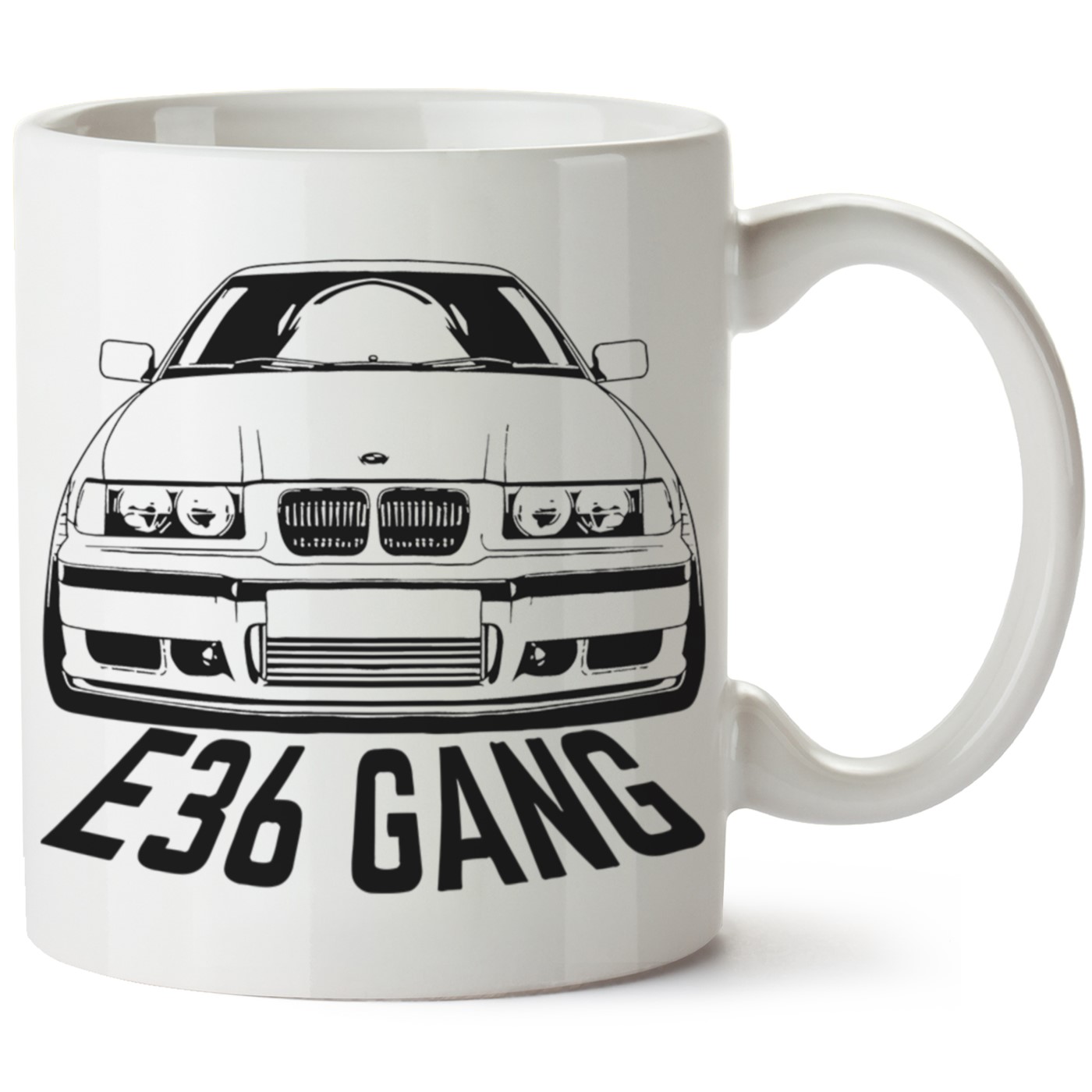 Bmw E36 Baskılı Porselen Kupa Bardak