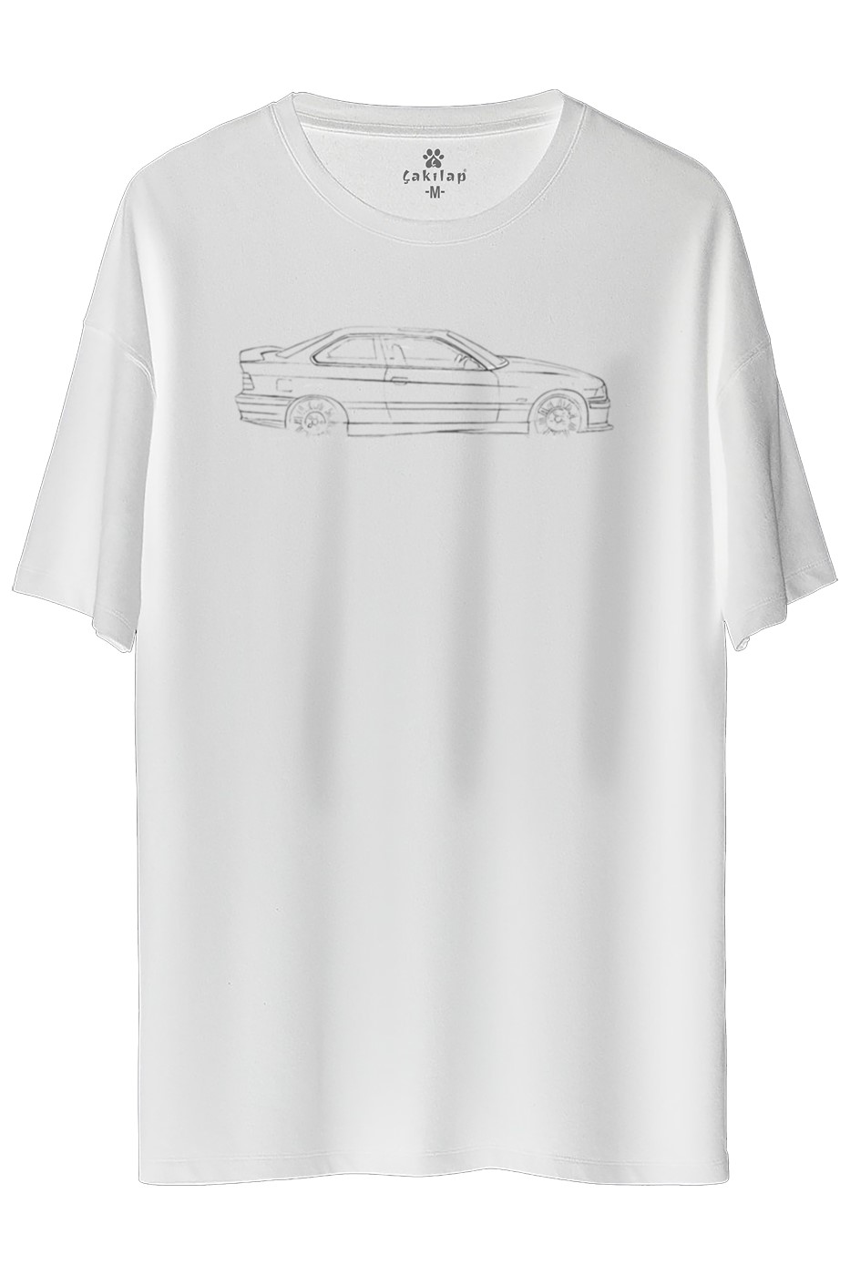 Bmw E36 Baskılı Oversize Tişört