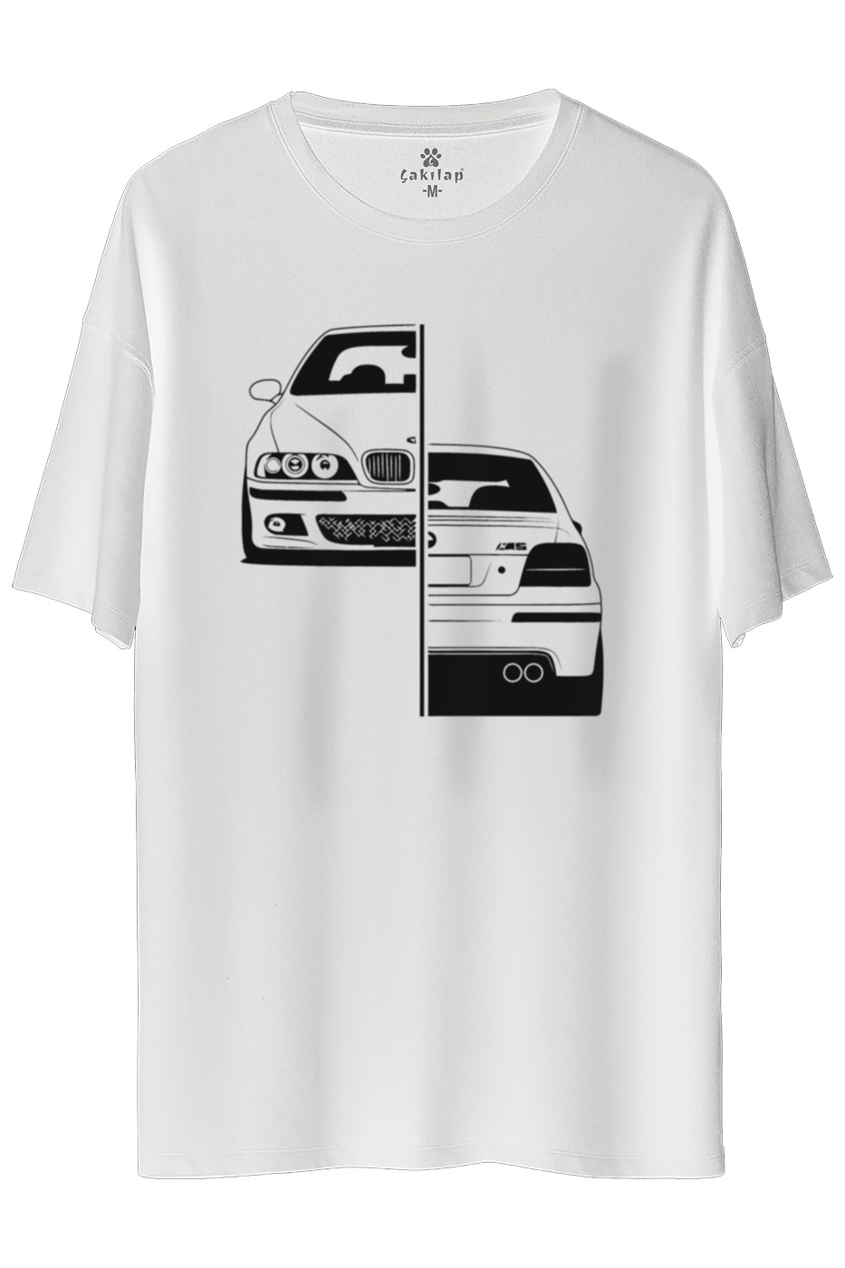 Bmw E39 Baskılı Oversize Tişört