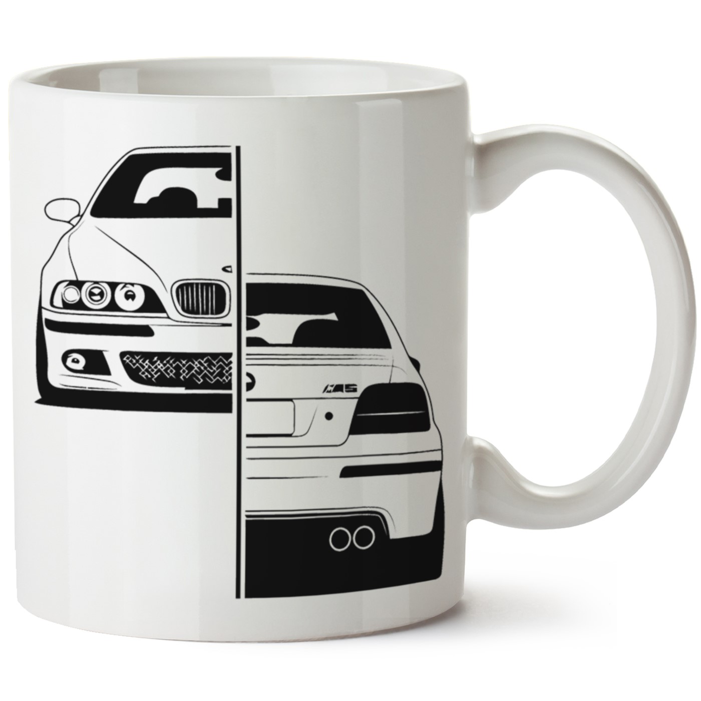 Bmw E39 Baskılı Porselen Kupa Bardak