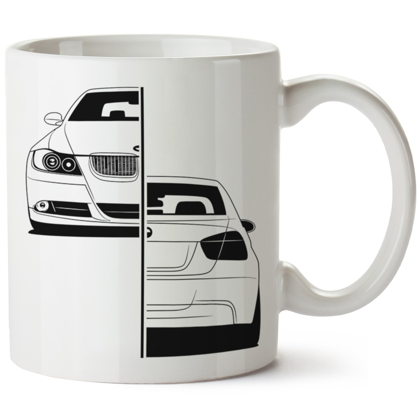 Bmw E90 Baskılı Porselen Kupa Bardak