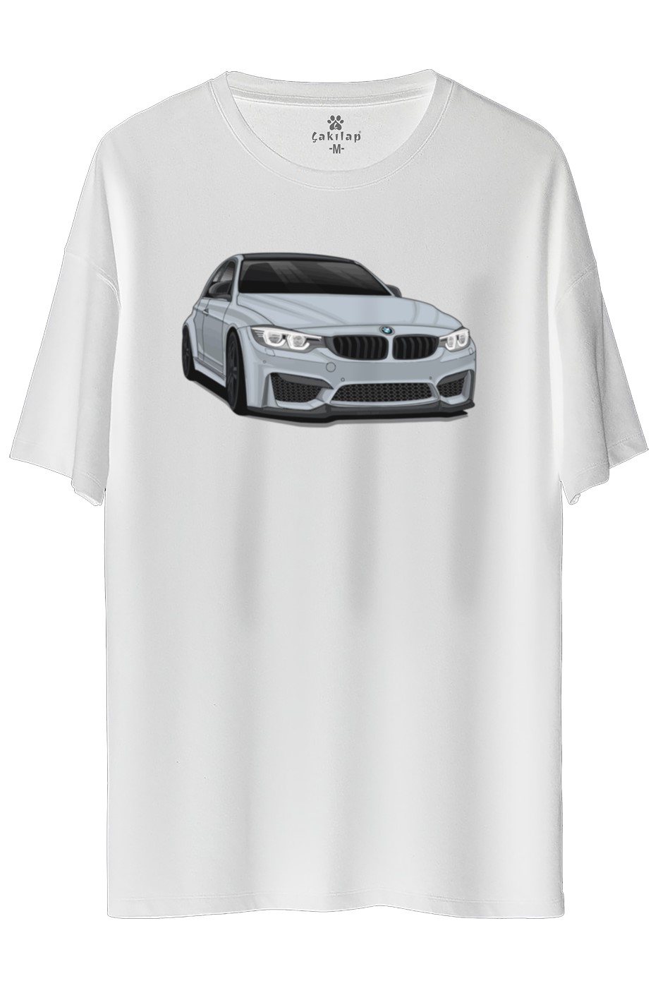 Bmw F30 Baskılı Oversize Tişört