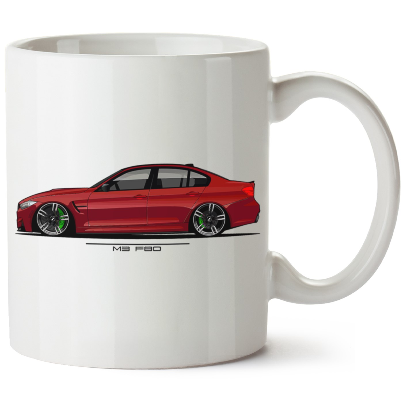 Bmw F30 Baskılı Porselen Kupa Bardak