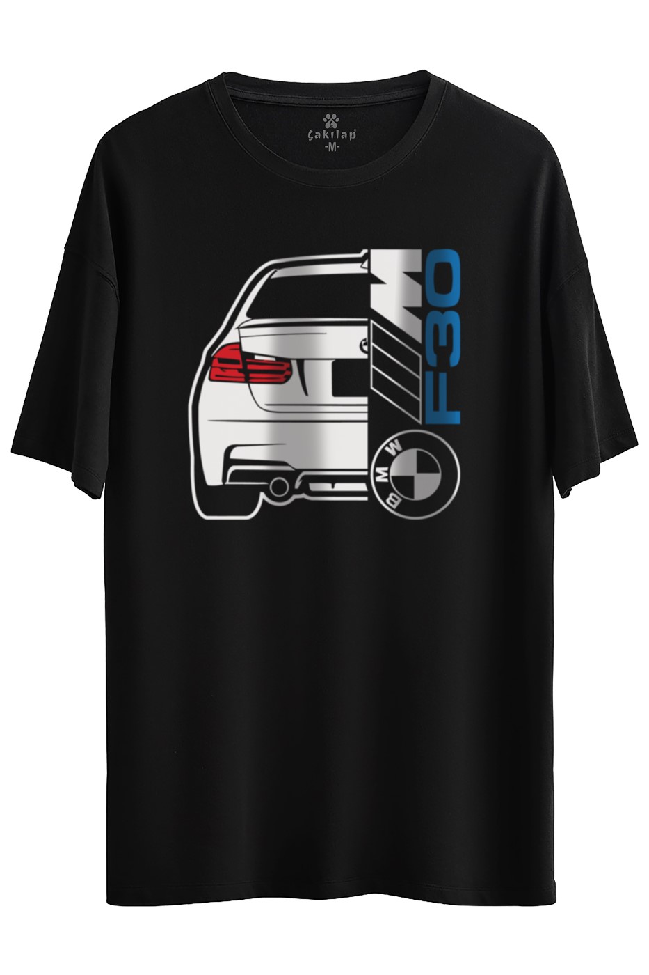 Bmw F30 Baskılı Oversize Tişört