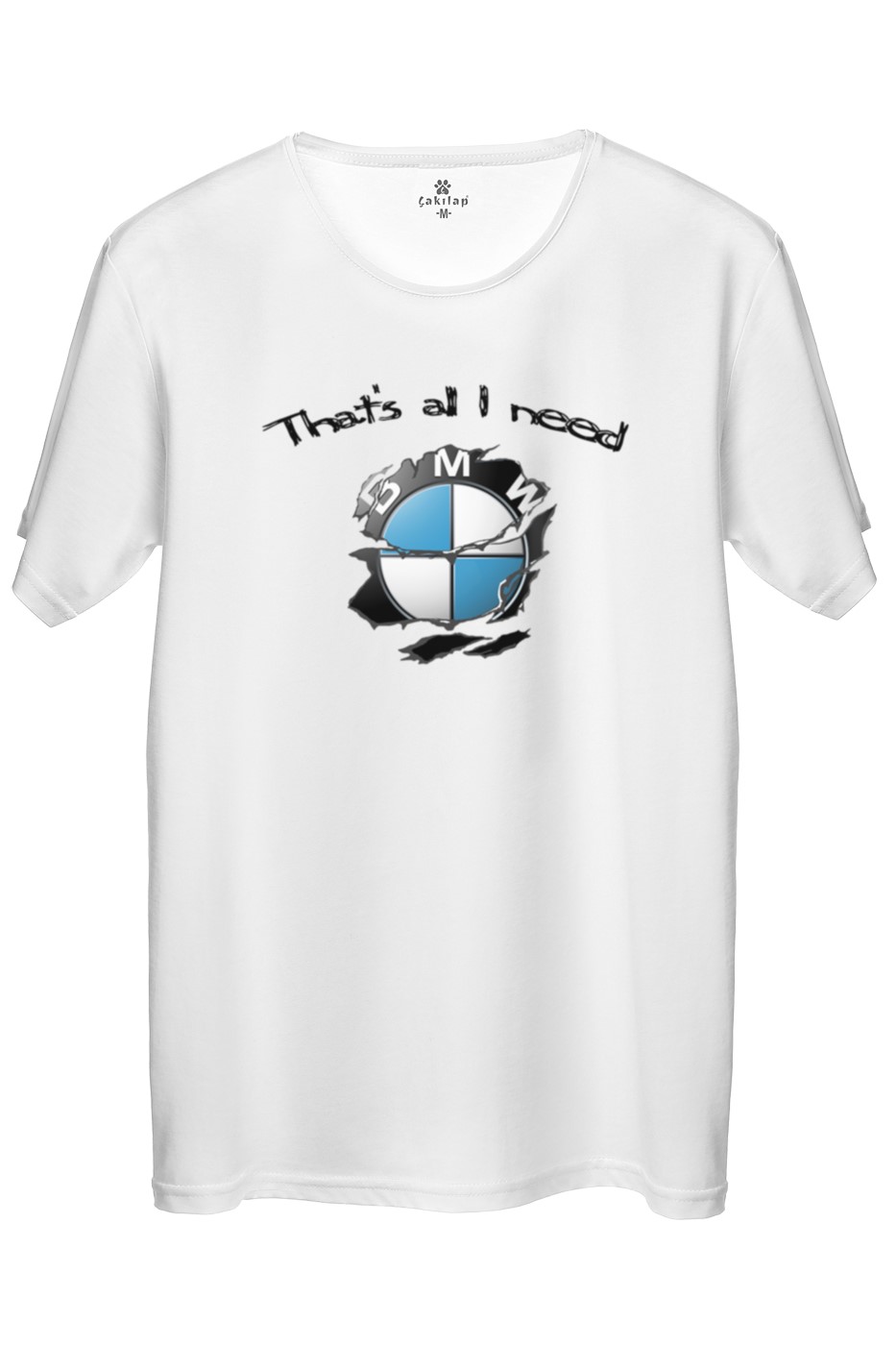 Bmw Logo Baskılı Regular Tişört