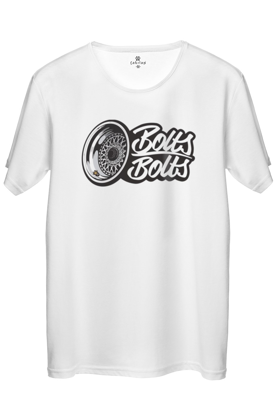 Bolts Baskılı Regular Tişört