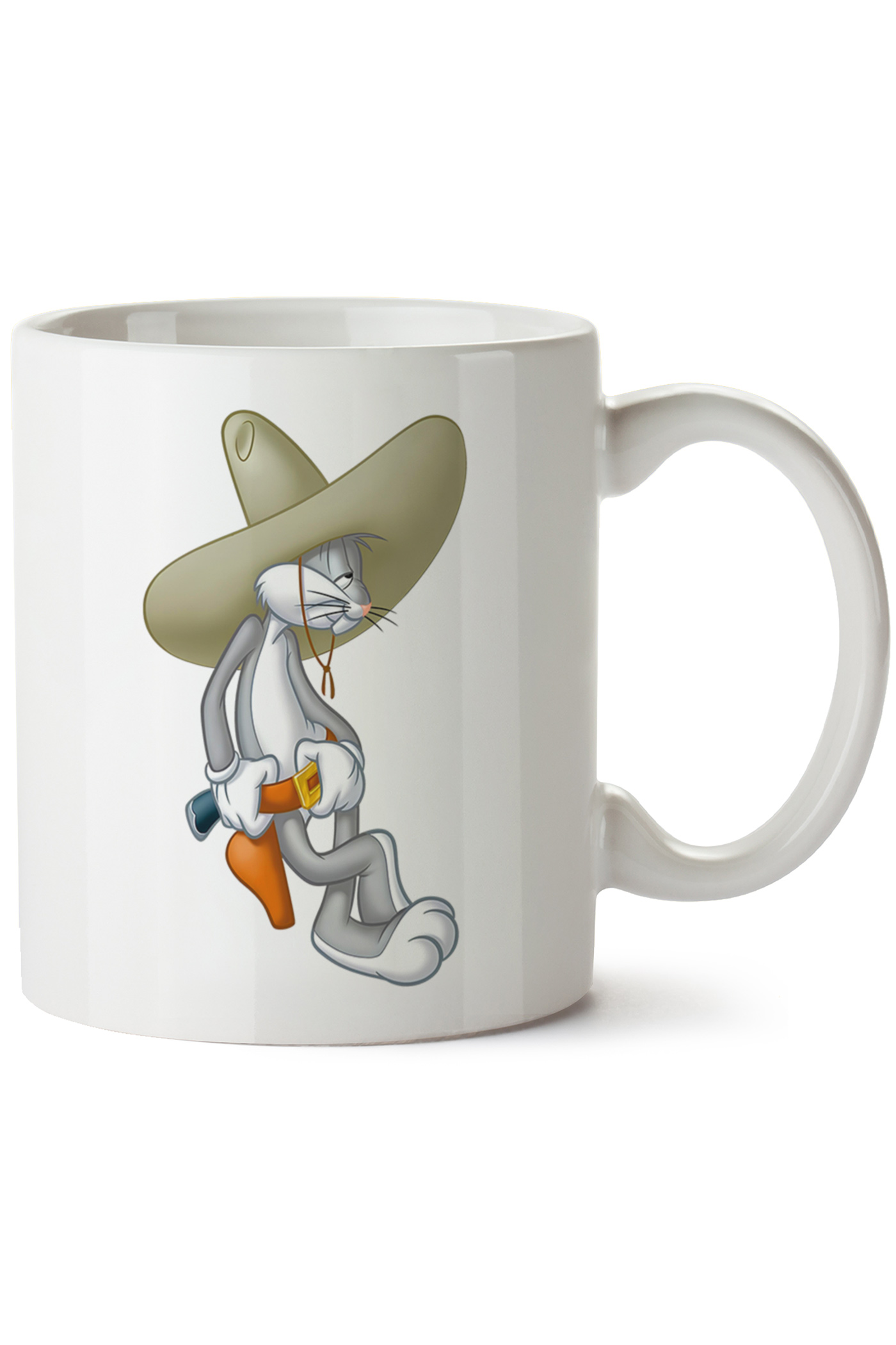 Bugs Bunny Baskılı Porselen Kupa Bardak